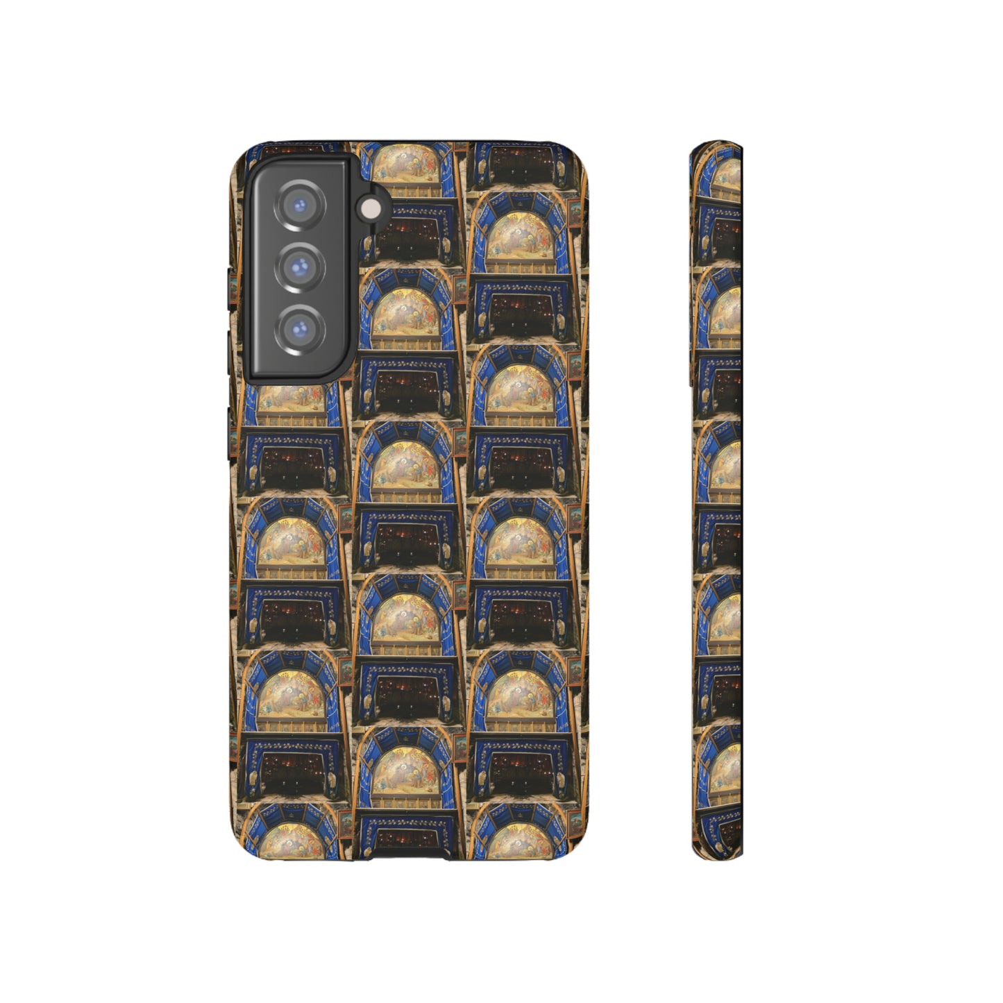 Holy Land Origins Tough Apple and Samsung Cases - Church Of The Nativity at Bethlehem - The God Ball Originals by Chris Rabalais (2024)
