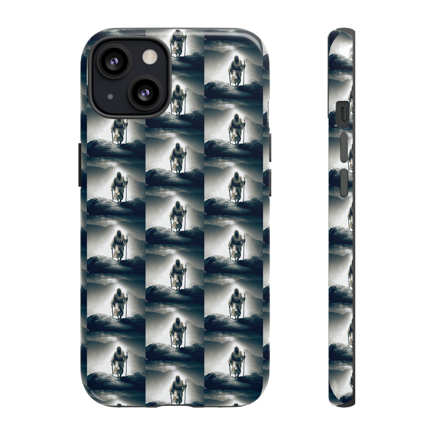 AImagination Collection iPhone Tough Case - "The Walk" - The God Ball Originals by Chris Rabalais (2024)