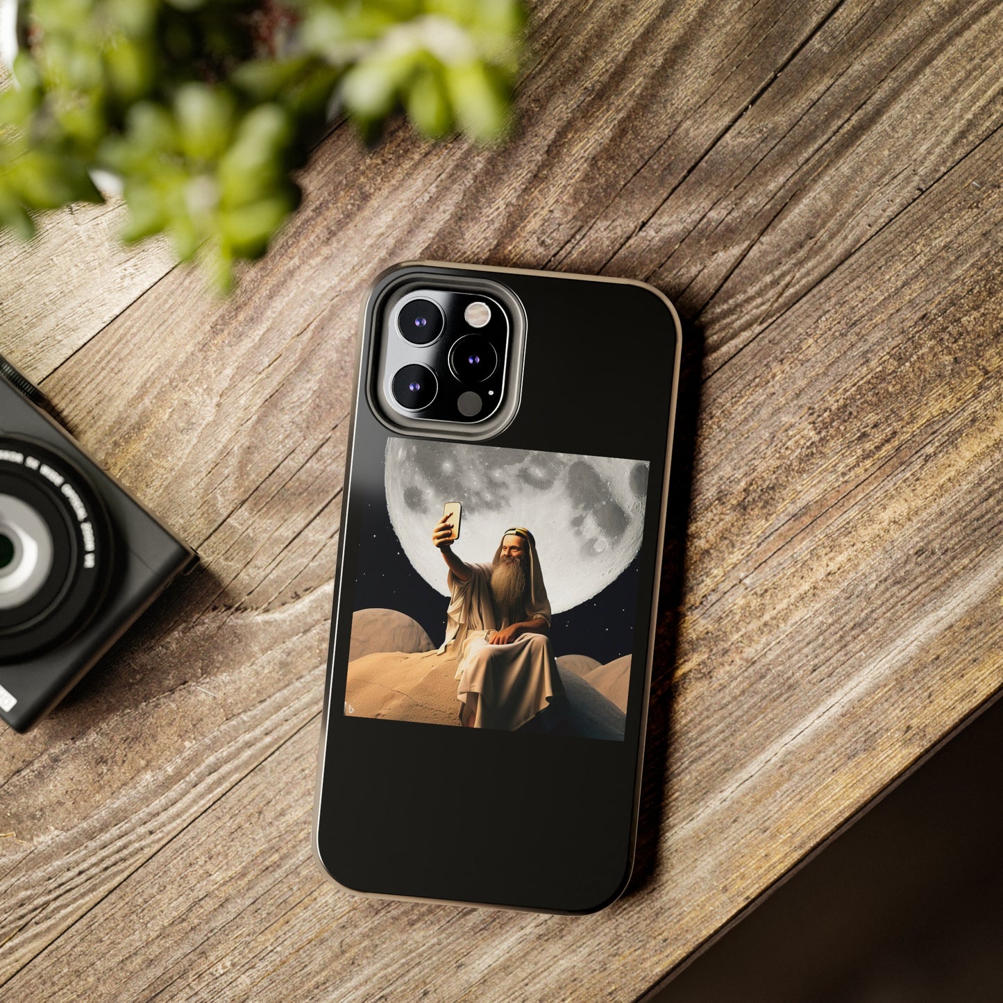 AImagination Collection iPhone Tough Case - "The Old and The New" - The God Ball Originals by Chris Rabalais (2024)