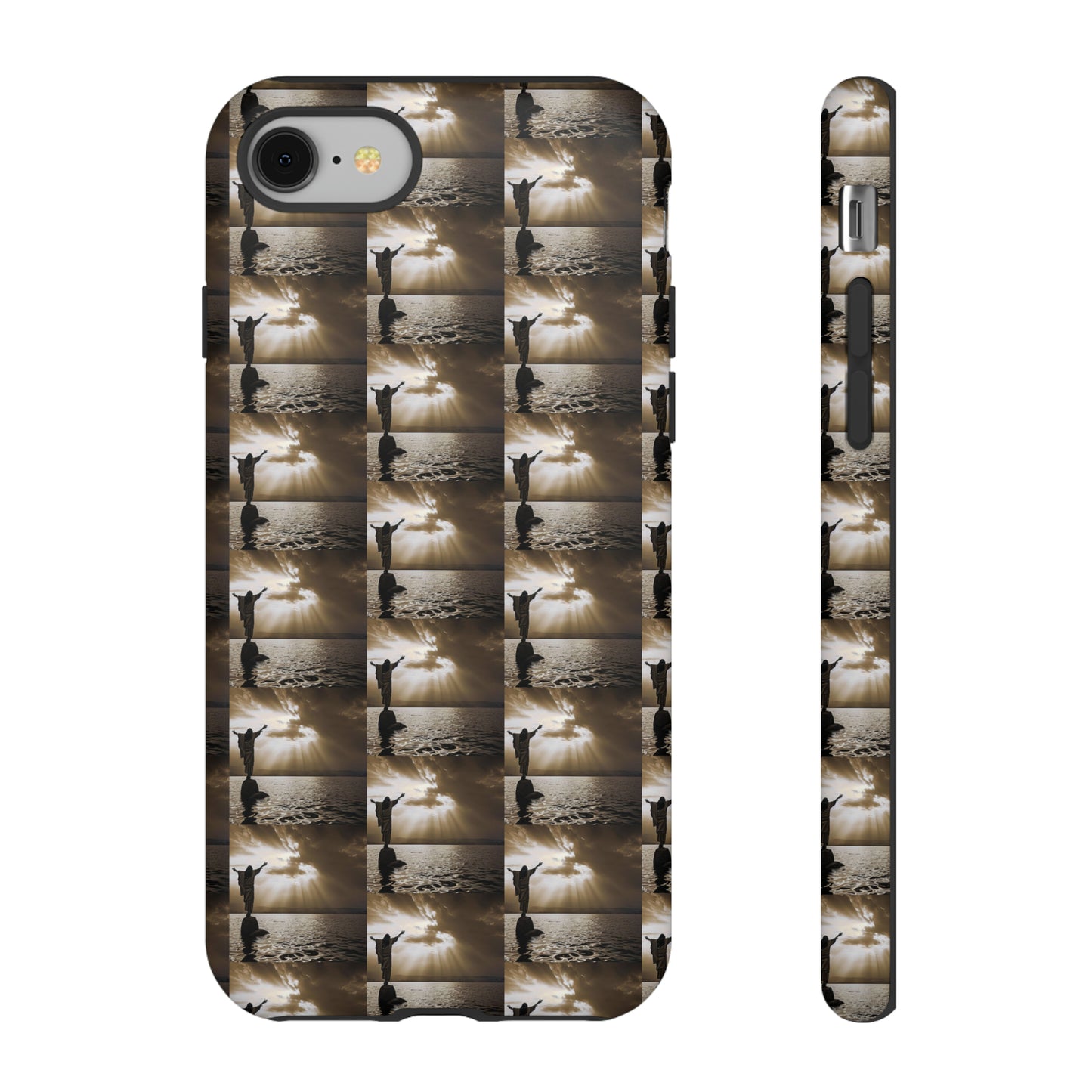 AImagination Collection iPhone Tough Case - "Here I Am" - The God Ball Originals by Chris Rabalais (2024)