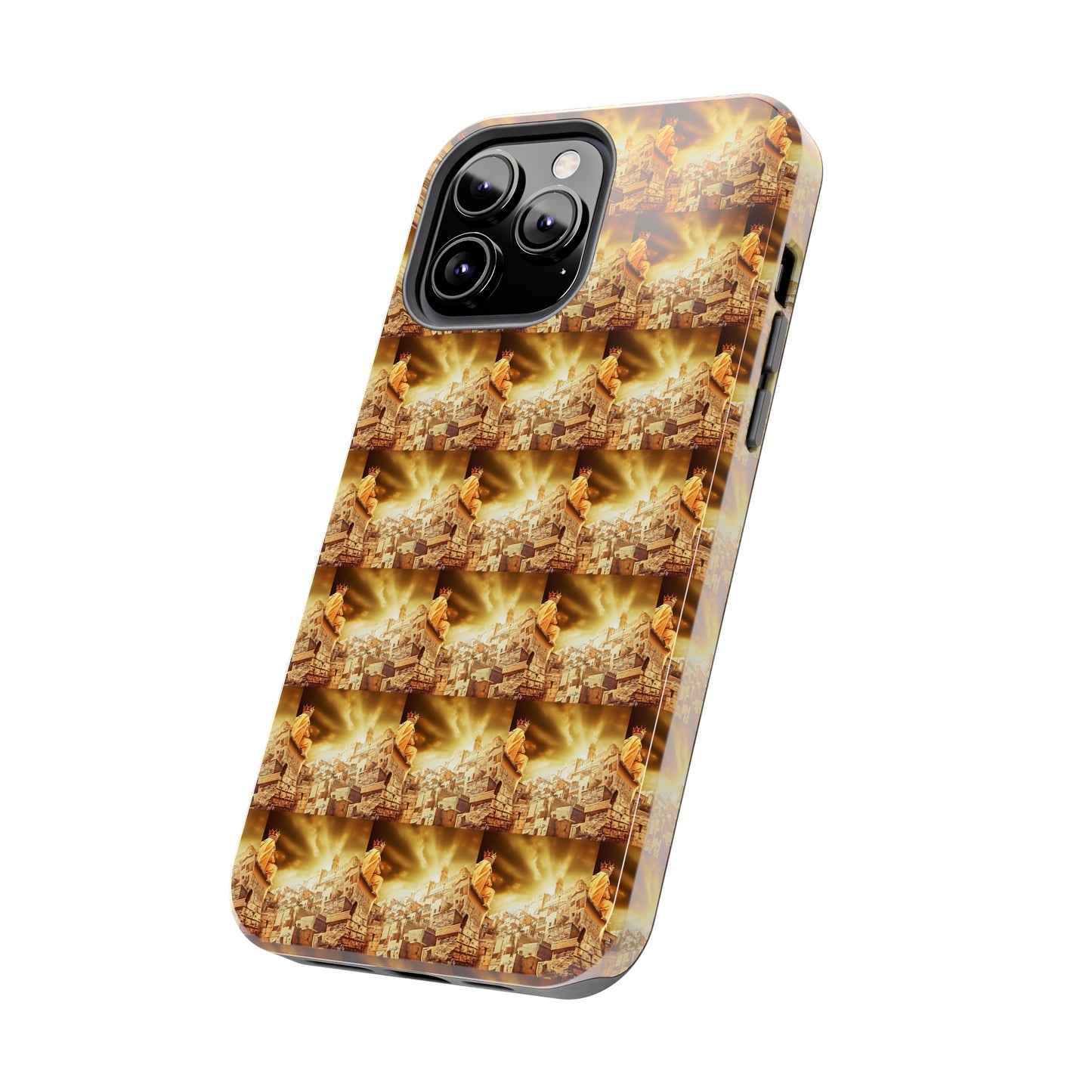AImagination Collection Apple iPhone Tough Case - "The Golden Kingdom" - The God Ball Originals by Chris Rabalais