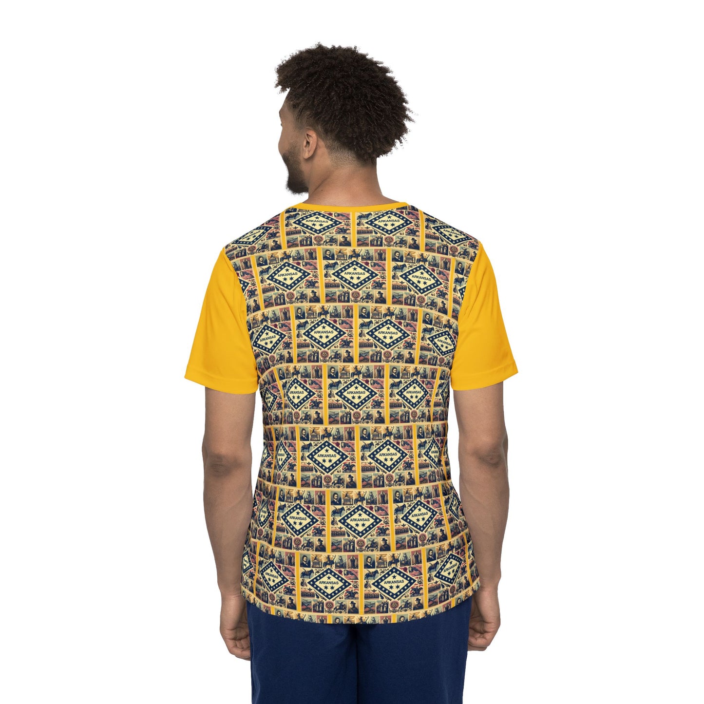 Arkansas Vintage Christian Crusader - Premium Sports Jersey - USA - 100% Charity Benefit - The God Vote Collection by Chris Rabalais