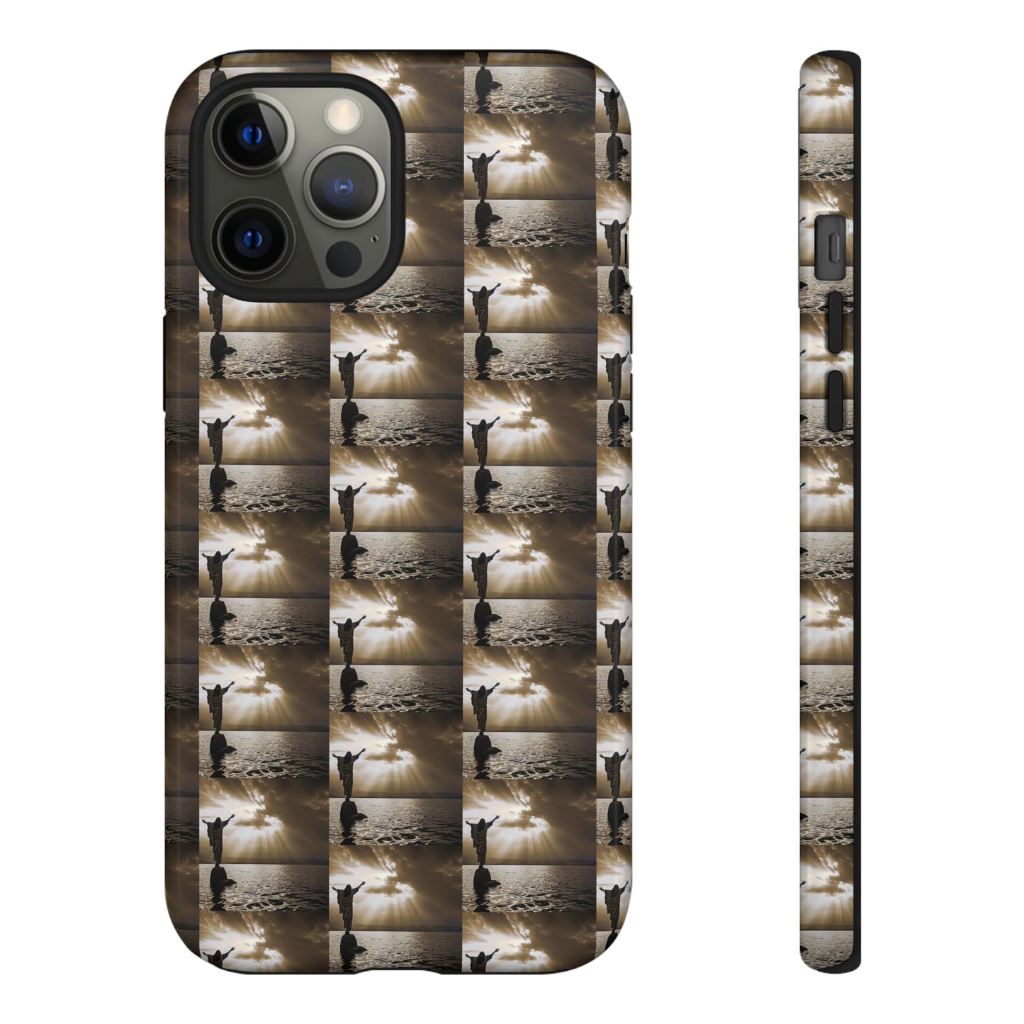 AImagination Collection iPhone Tough Case - "Here I Am" - The God Ball Originals by Chris Rabalais (2024)