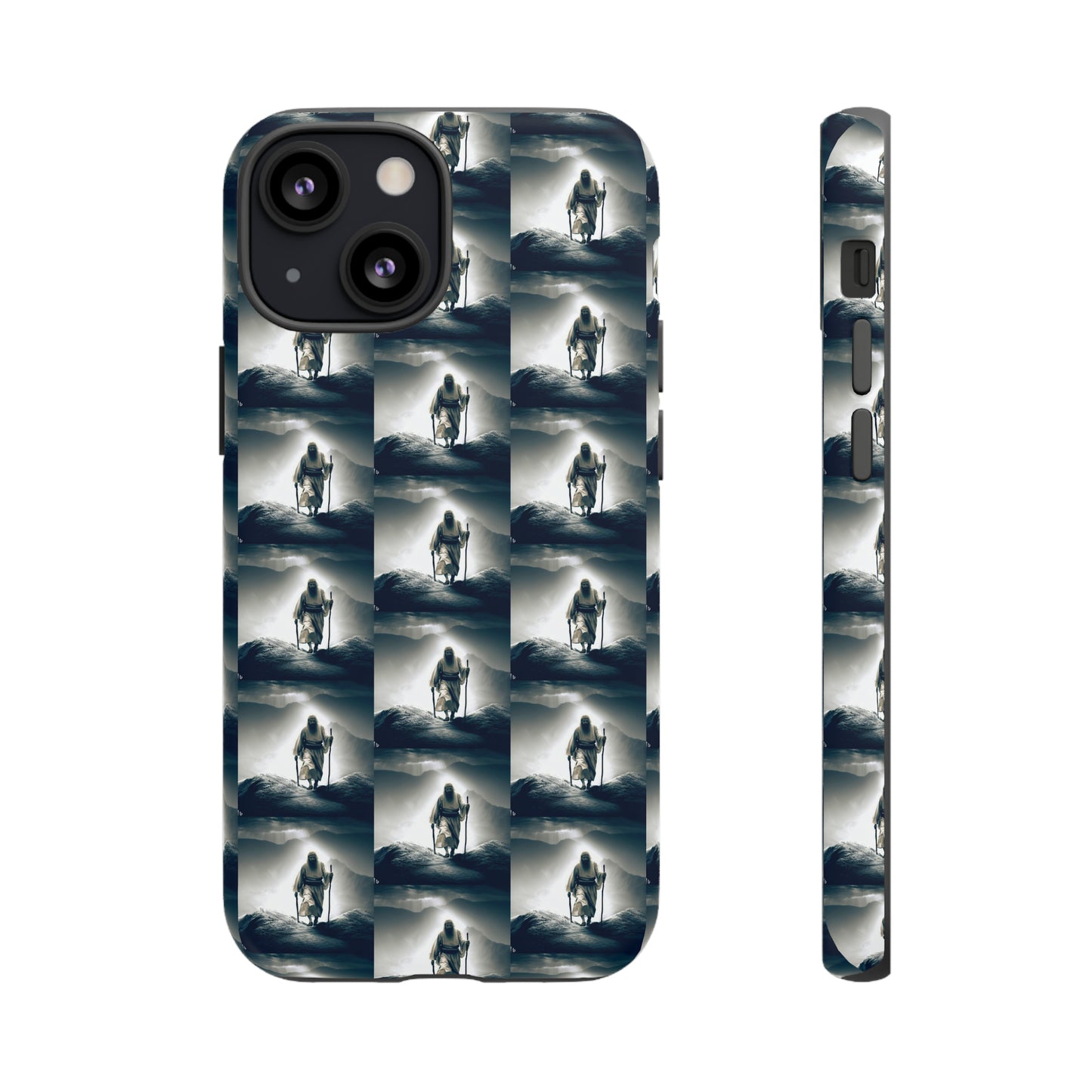 AImagination Collection iPhone Tough Case - "The Walk" - The God Ball Originals by Chris Rabalais (2024)
