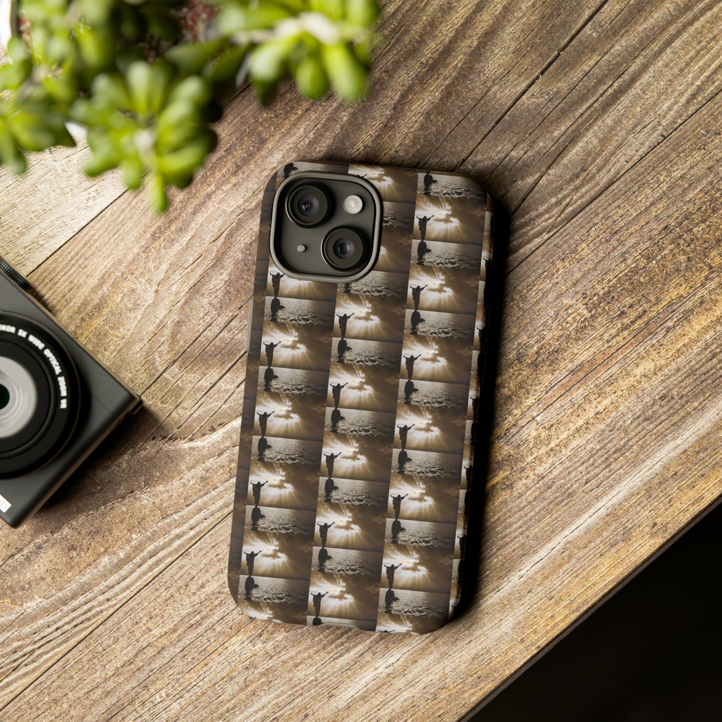 AImagination Collection iPhone Tough Case - "Here I Am" - The God Ball Originals by Chris Rabalais (2024)