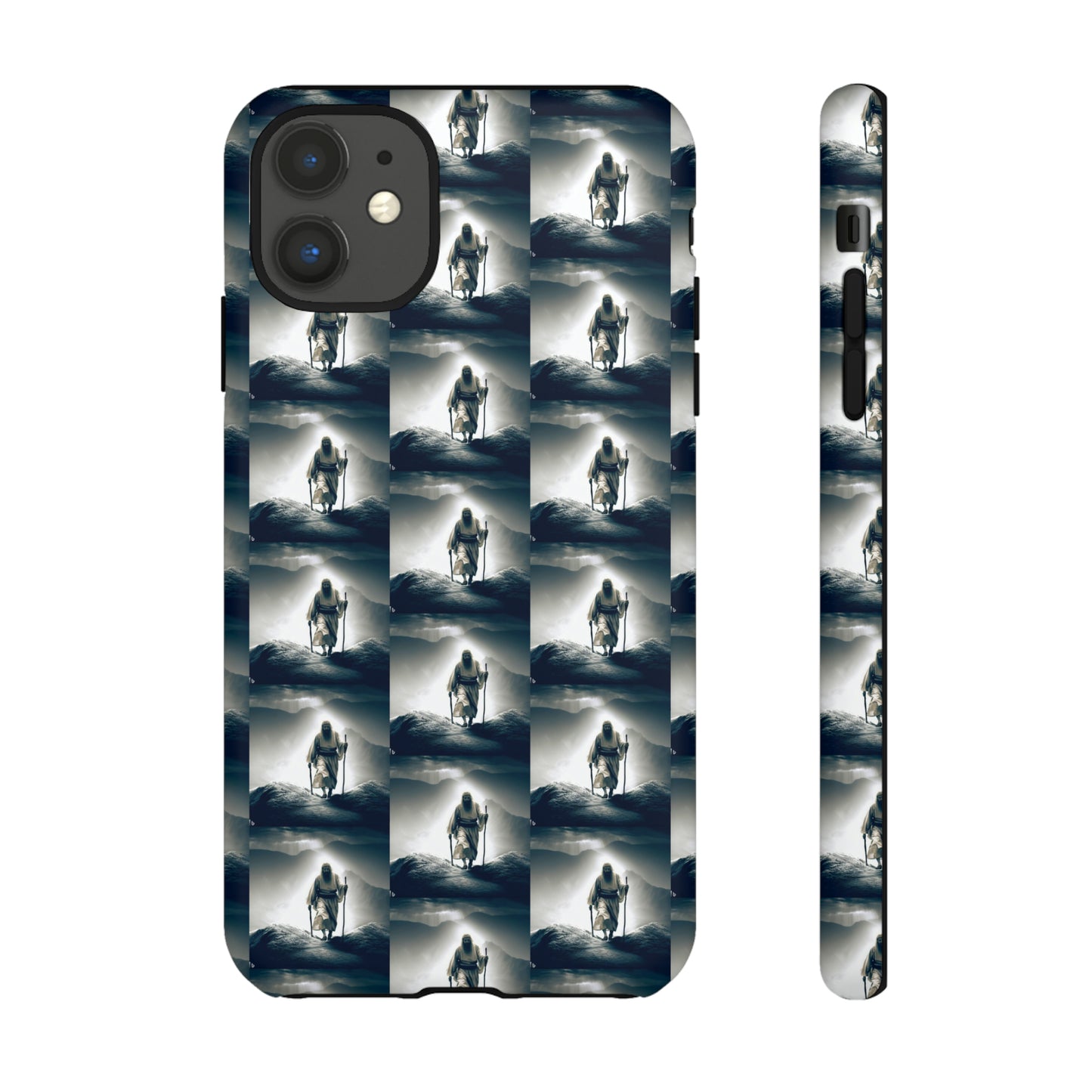 AImagination Collection iPhone Tough Case - "The Walk" - The God Ball Originals by Chris Rabalais (2024)
