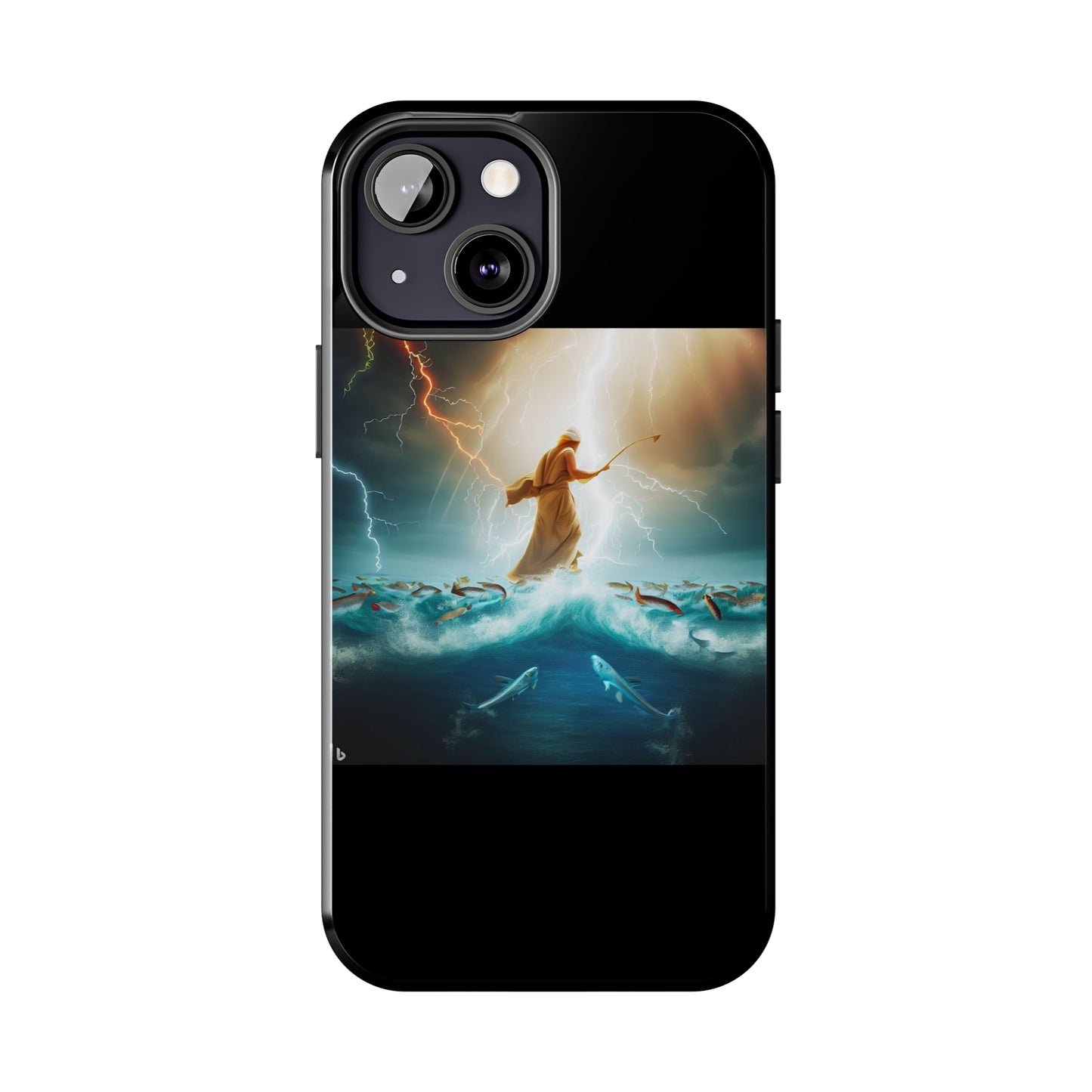 AImagination Collection iPhone Tough Case - "Fishing" - The God Ball Originals by Chris Rabalais (2024)