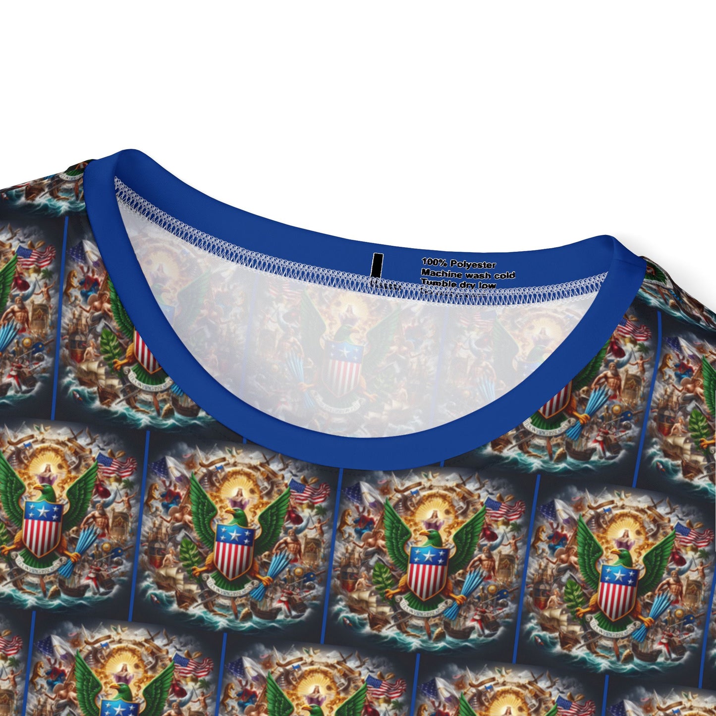 Virgin Islands Vintage Christian Crusader - Premium Sports Jersey - USA - 100% Charity Benefit - The God Vote Collection by Chris Rabalais