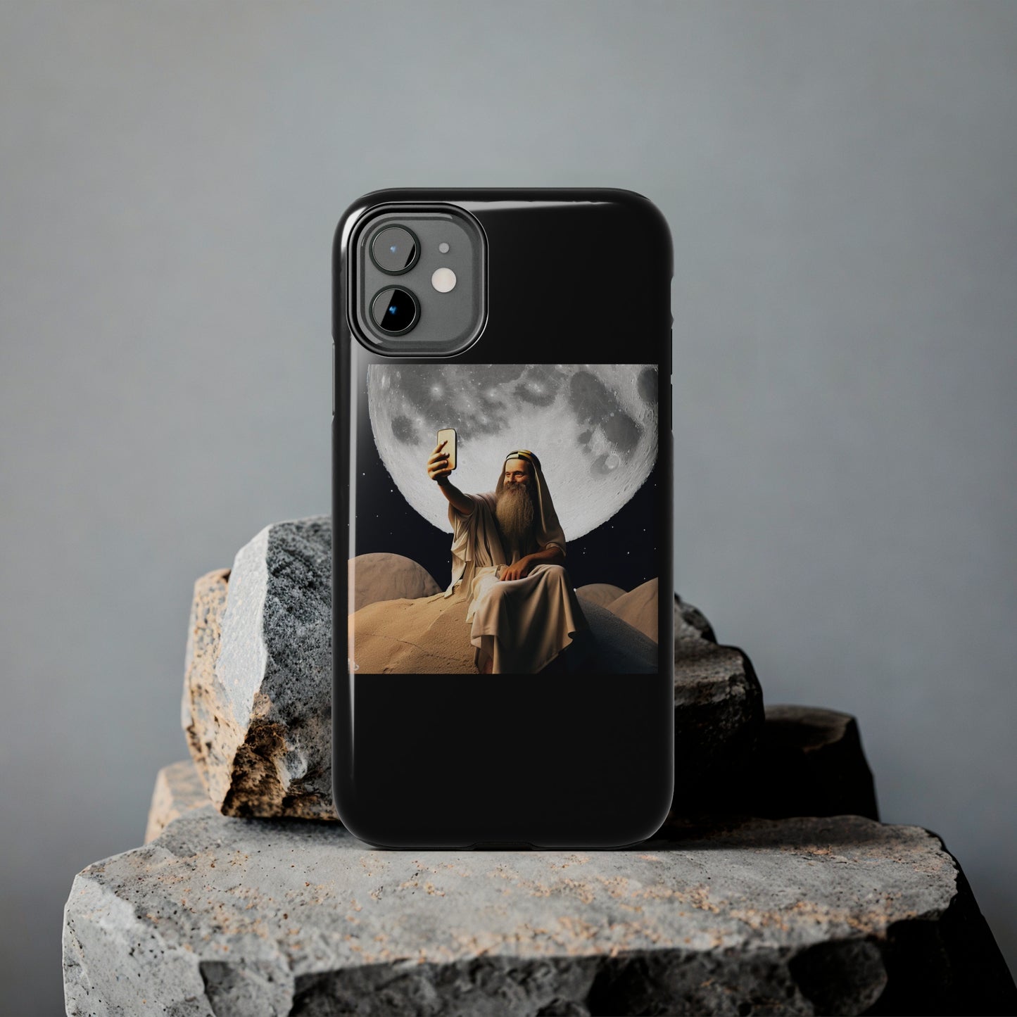 AImagination Collection iPhone Tough Case - "The Old and The New" - The God Ball Originals by Chris Rabalais (2024)