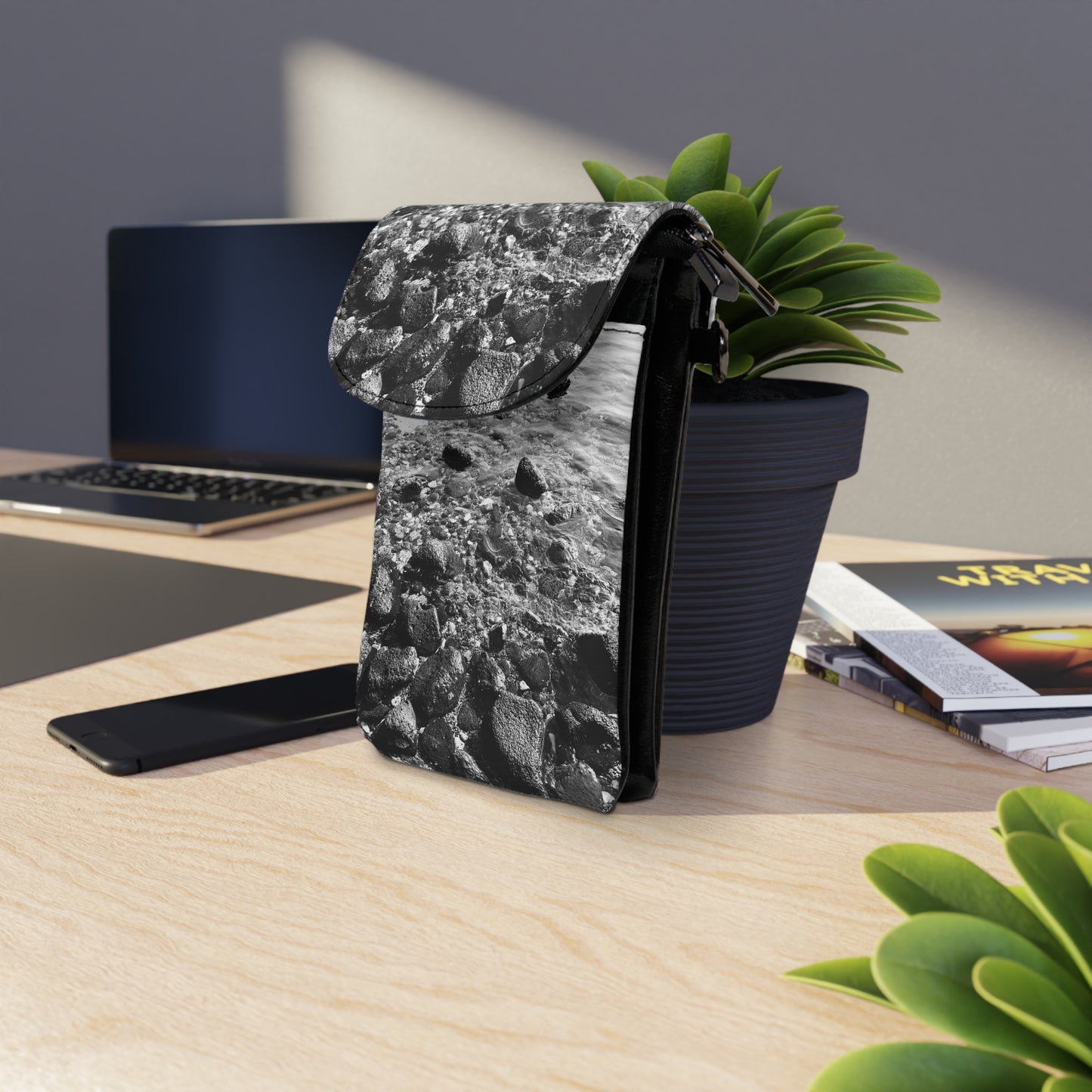 Holy Land Origins Collection Premium Cell Phone Wallet - Classic Sea of Galilee (Israel) - The God Ball Originals by Chris Rabalais (2024)