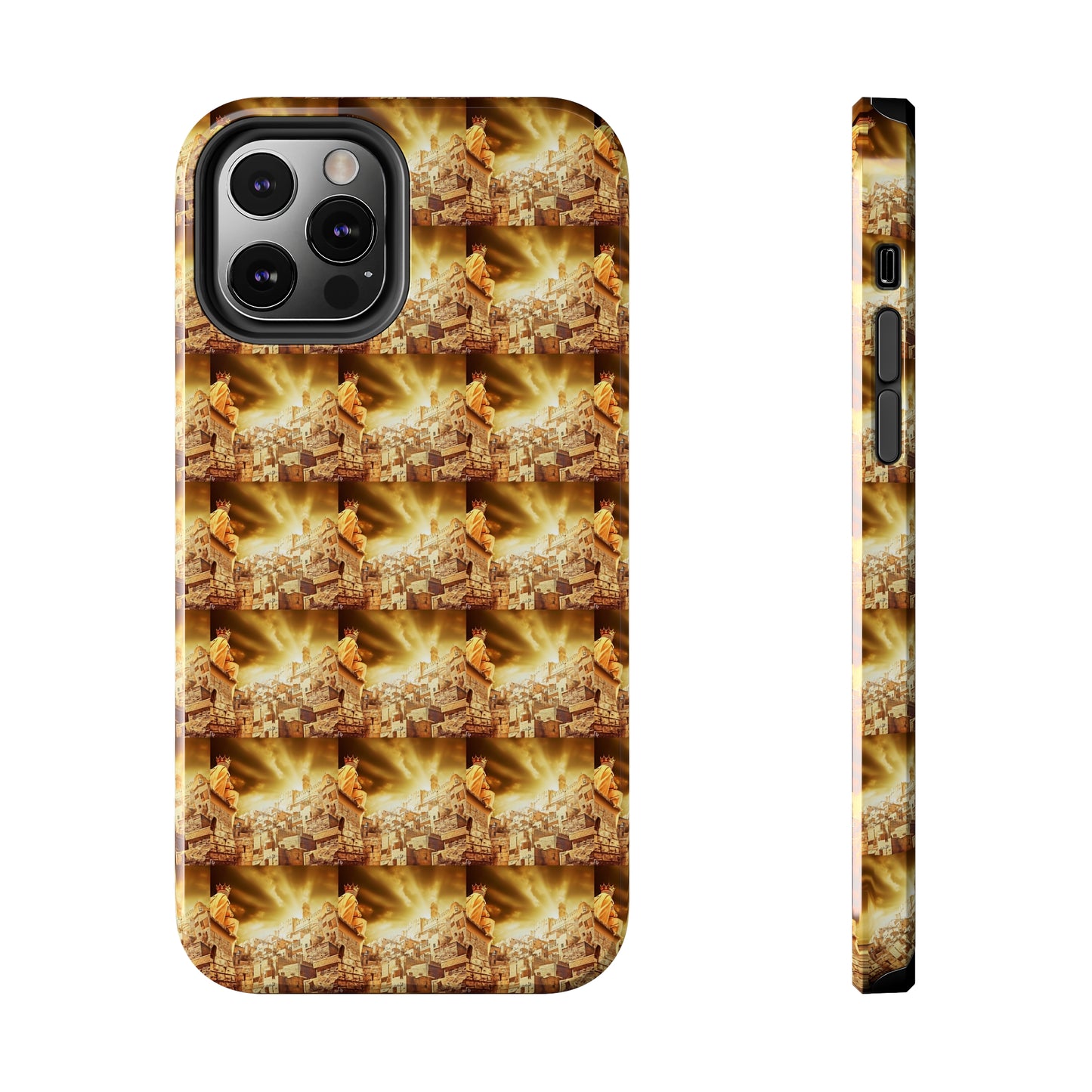 AImagination Collection Apple iPhone Tough Case - "The Golden Kingdom" - The God Ball Originals by Chris Rabalais