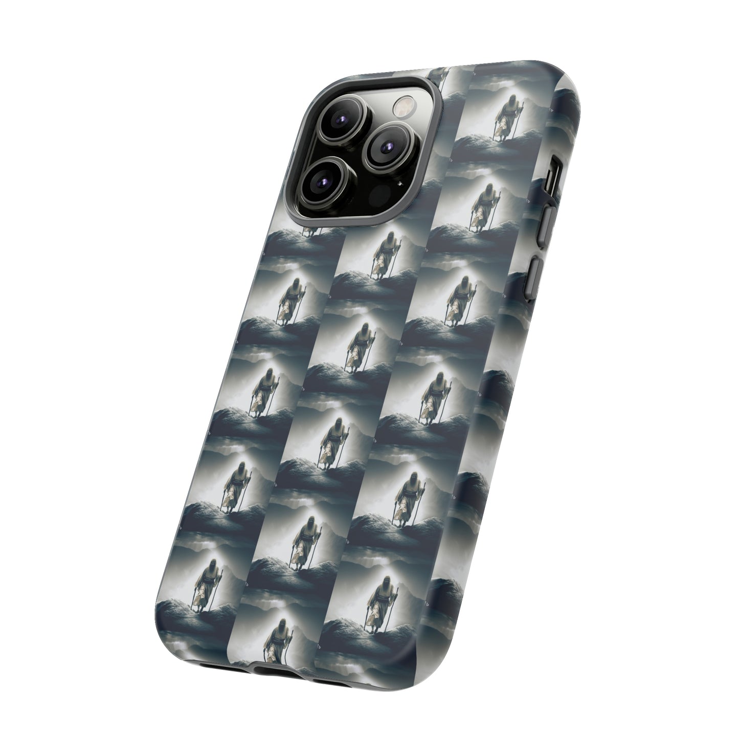 AImagination Collection iPhone Tough Case - "The Walk" - The God Ball Originals by Chris Rabalais (2024)