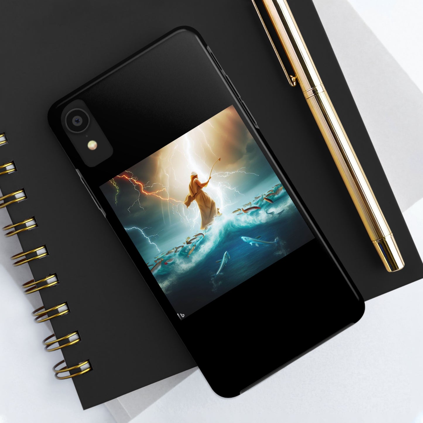 AImagination Collection iPhone Tough Case - "Fishing" - The God Ball Originals by Chris Rabalais (2024)