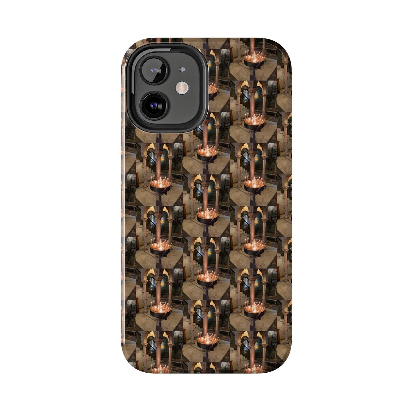 Holy Land Origins Apple iPhone Tough Case - Church of the Holy Sepulchre at Jerusalem - The God Ball Originals by Chris Rabalais (2024)