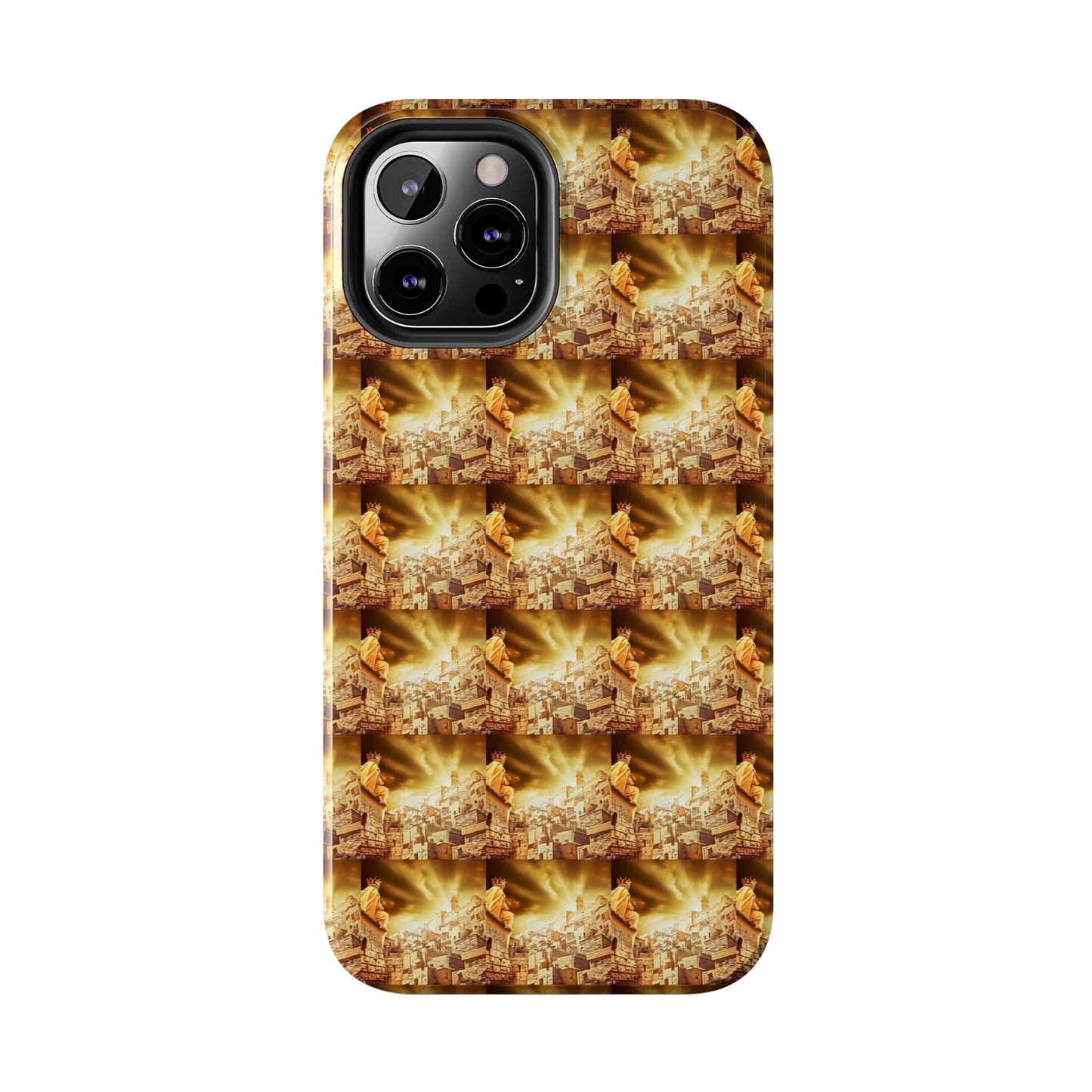 AImagination Collection Apple iPhone Tough Case - "The Golden Kingdom" - The God Ball Originals by Chris Rabalais