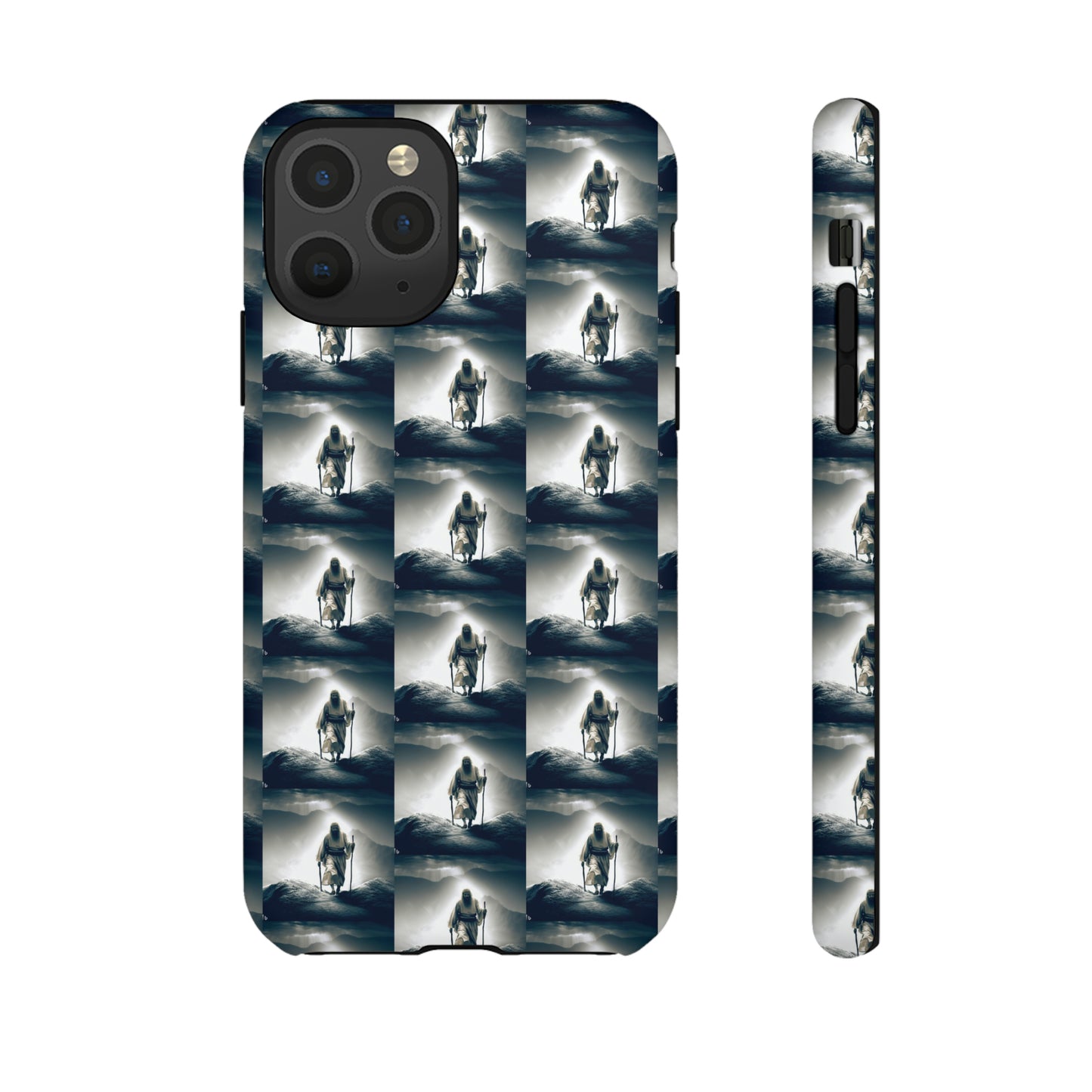 AImagination Collection iPhone Tough Case - "The Walk" - The God Ball Originals by Chris Rabalais (2024)
