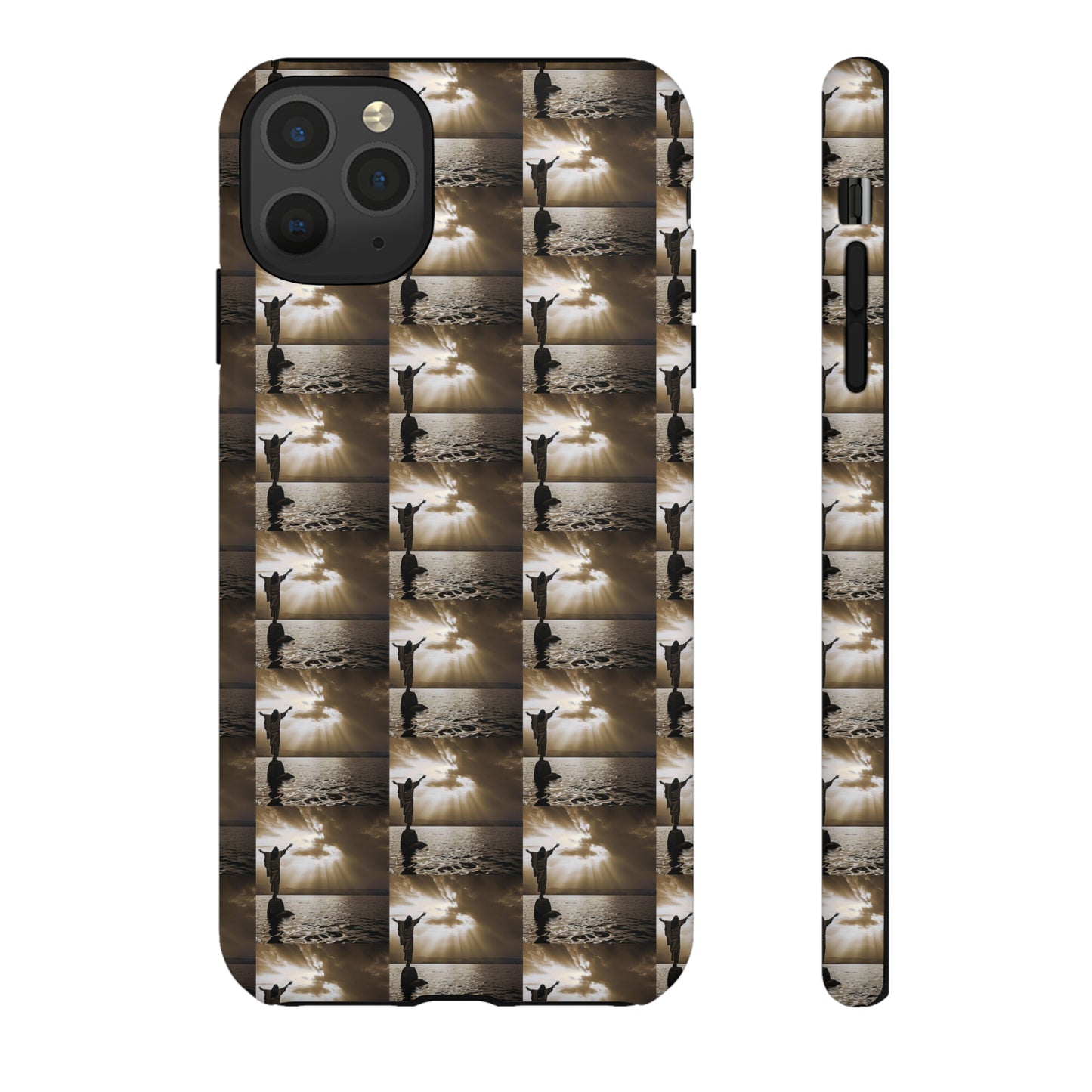 AImagination Collection iPhone Tough Case - "Here I Am" - The God Ball Originals by Chris Rabalais (2024)