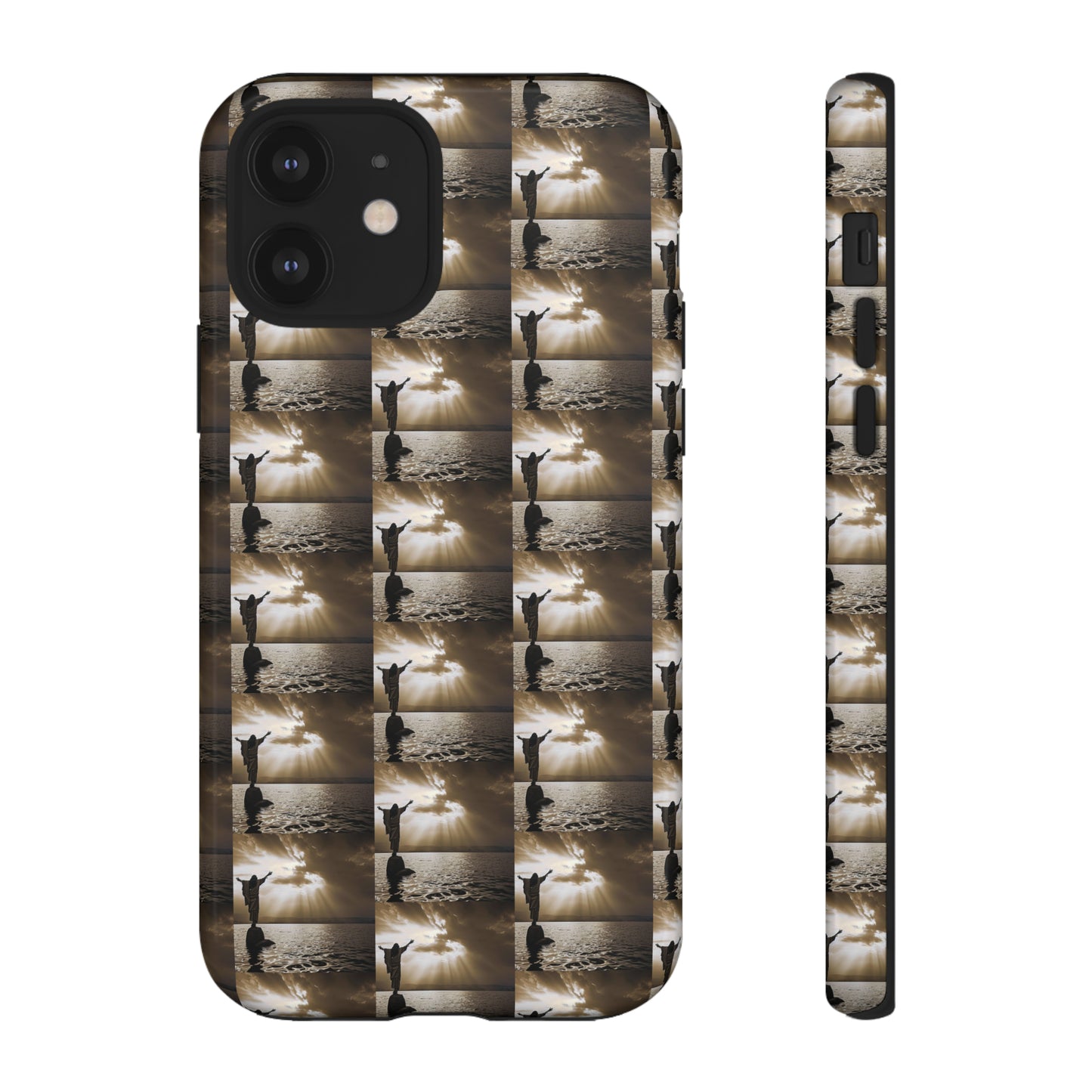 AImagination Collection iPhone Tough Case - "Here I Am" - The God Ball Originals by Chris Rabalais (2024)