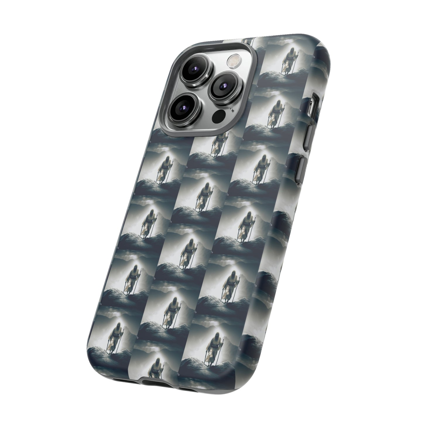 AImagination Collection iPhone Tough Case - "The Walk" - The God Ball Originals by Chris Rabalais (2024)