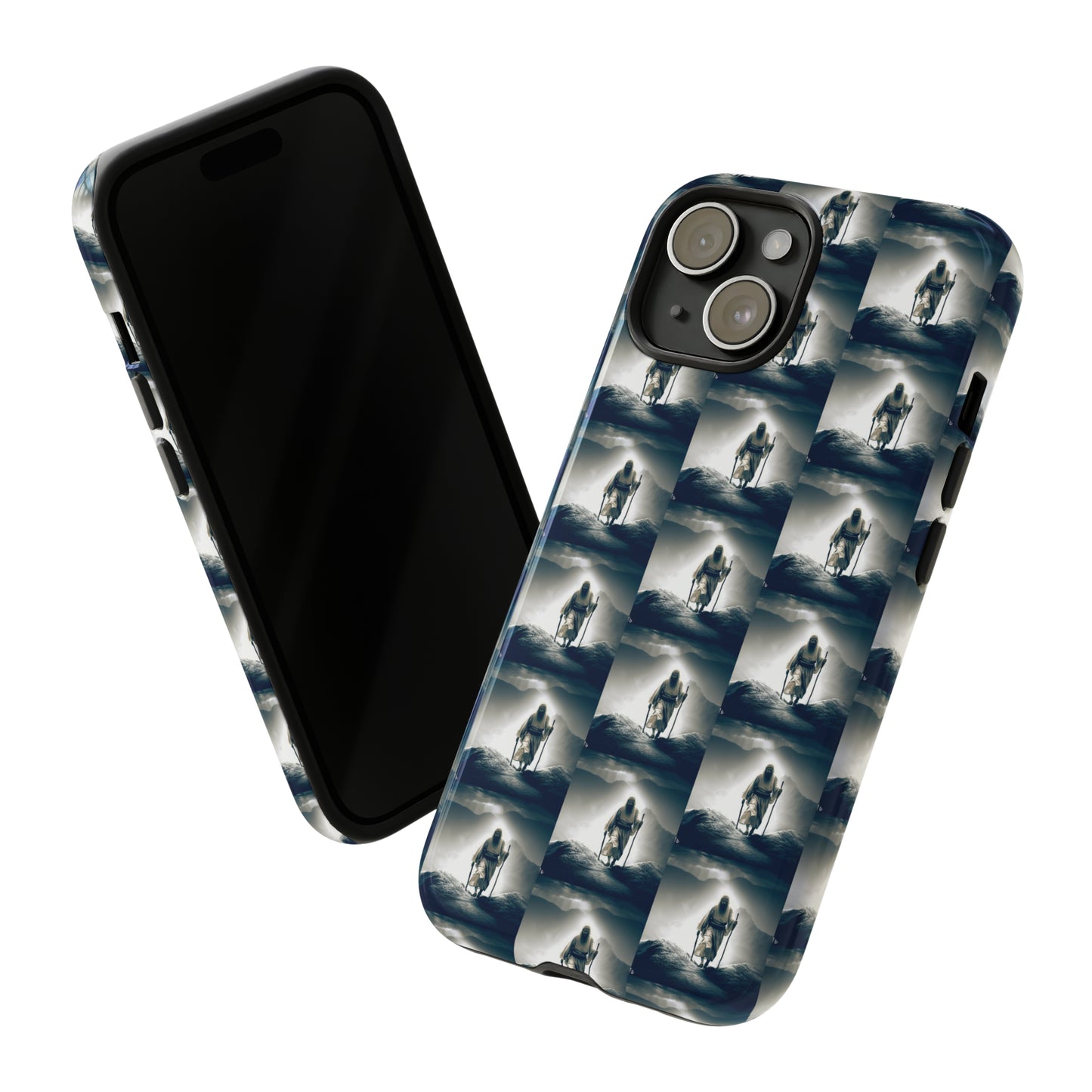 AImagination Collection iPhone Tough Case - "The Walk" - The God Ball Originals by Chris Rabalais (2024)