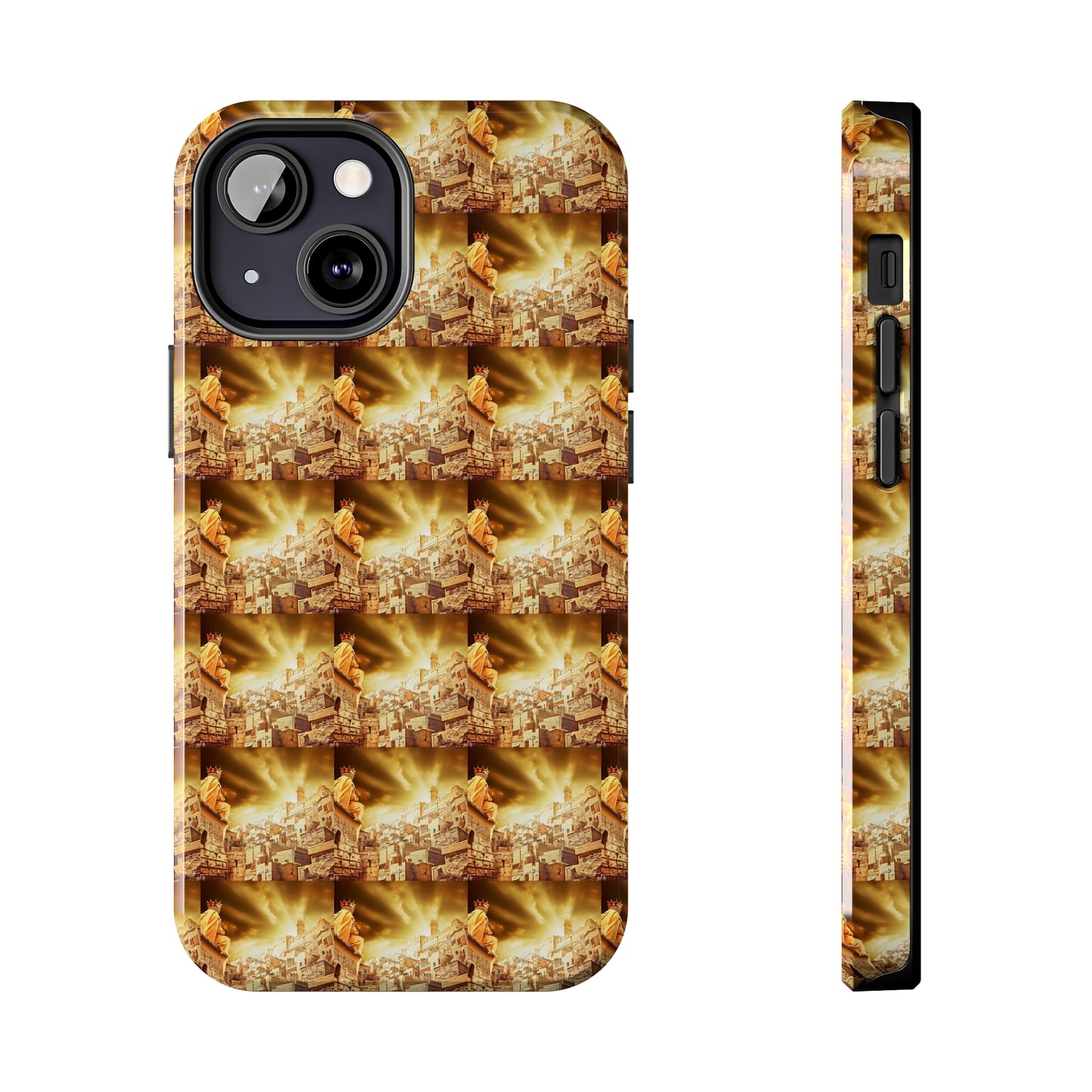 AImagination Collection Apple iPhone Tough Case - "The Golden Kingdom" - The God Ball Originals by Chris Rabalais