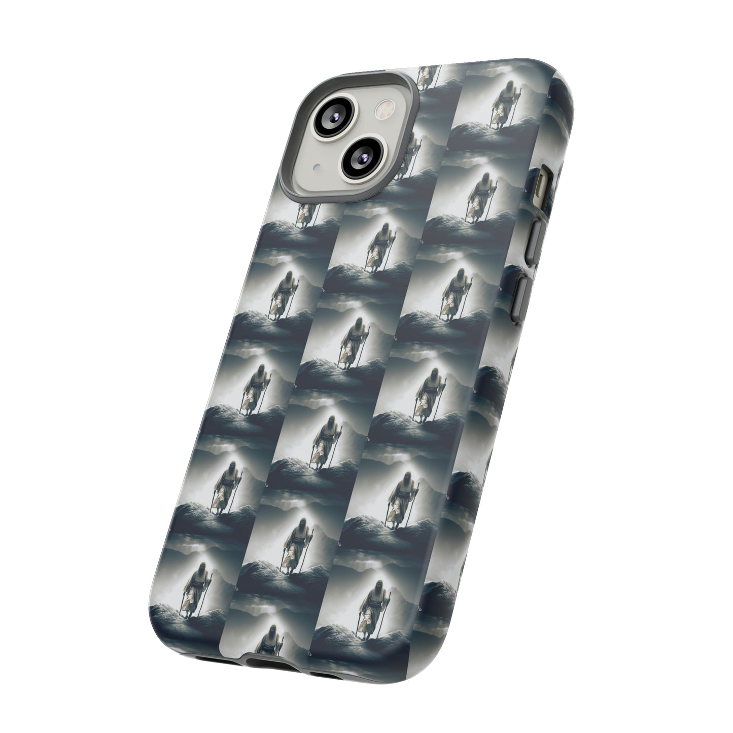 AImagination Collection iPhone Tough Case - "The Walk" - The God Ball Originals by Chris Rabalais (2024)