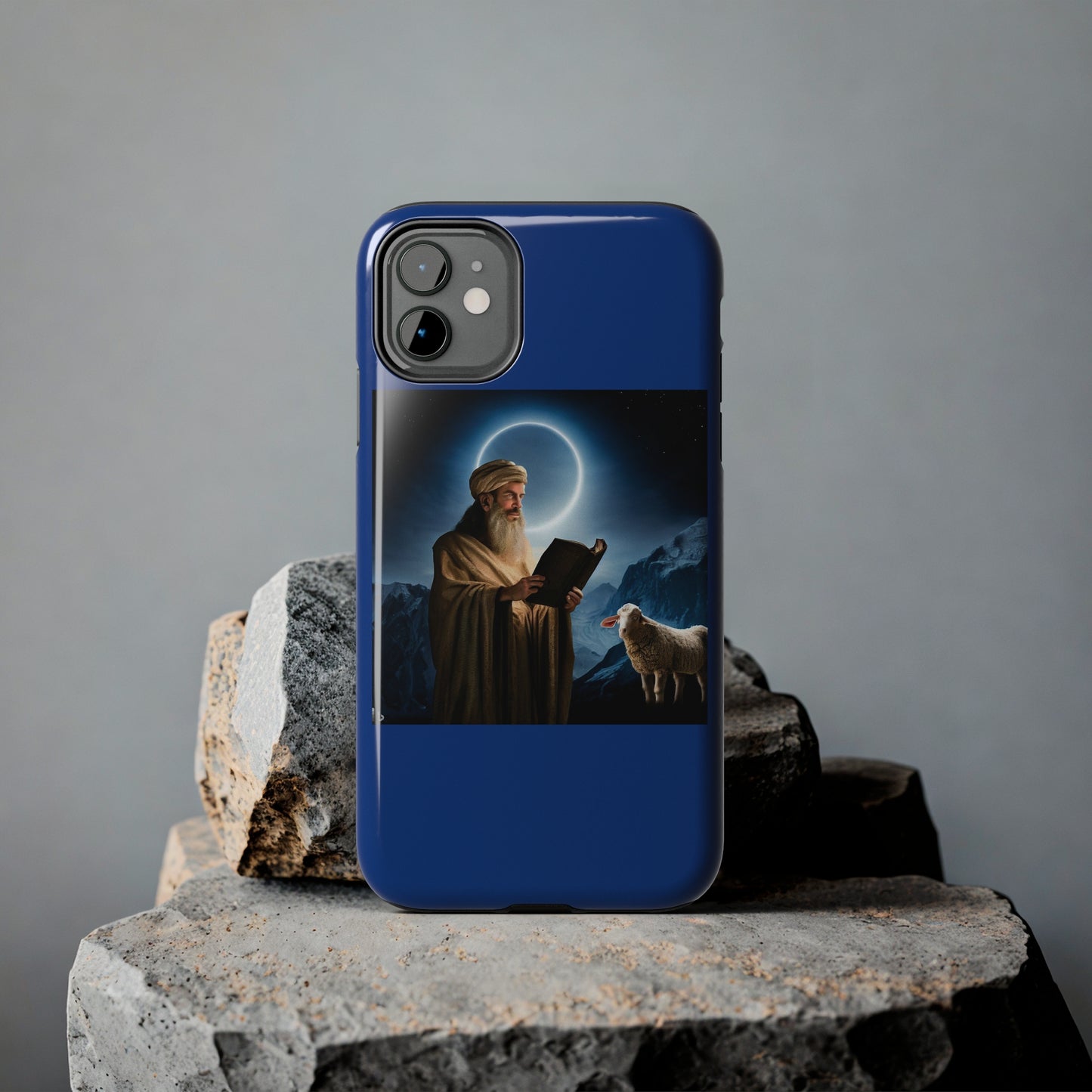 AImagination Collection iPhone Tough Case - "Feed My Sheep" - The God Ball Originals by Chris Rabalais (2024)