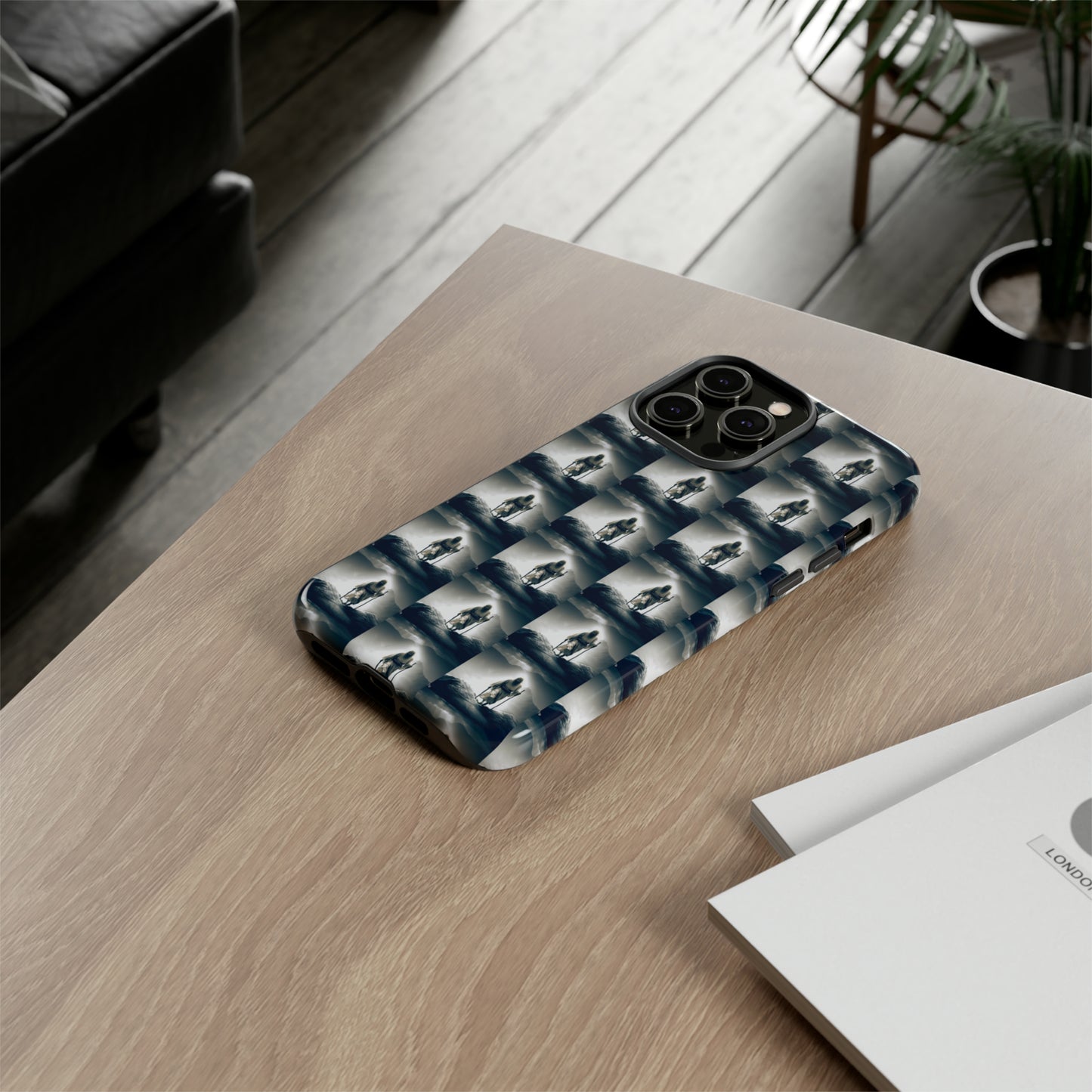 AImagination Collection iPhone Tough Case - "The Walk" - The God Ball Originals by Chris Rabalais (2024)
