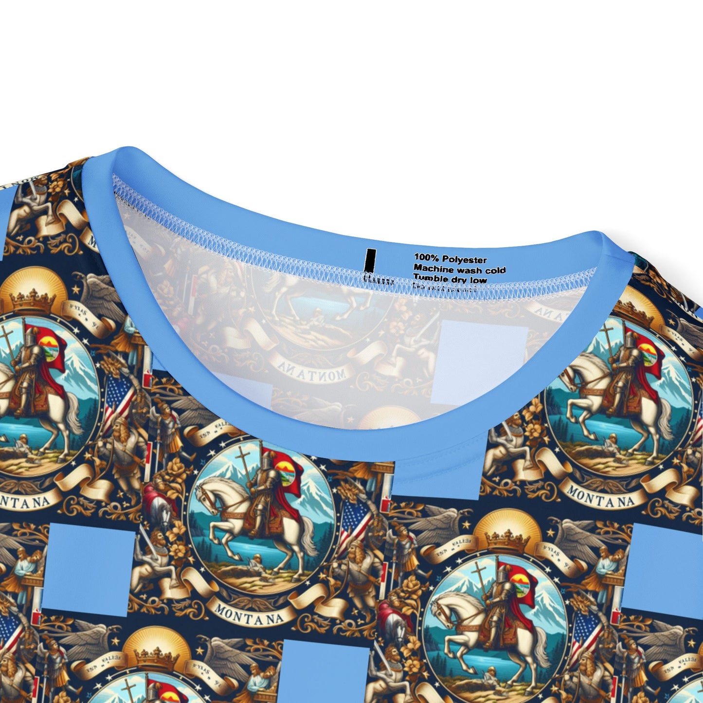 Montana Vintage Christian Crusader - Premium Sports Jersey - USA - 100% Charity Benefit - The God Vote Collection by Chris Rabalais