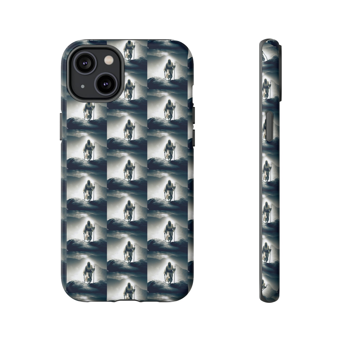 AImagination Collection iPhone Tough Case - "The Walk" - The God Ball Originals by Chris Rabalais (2024)