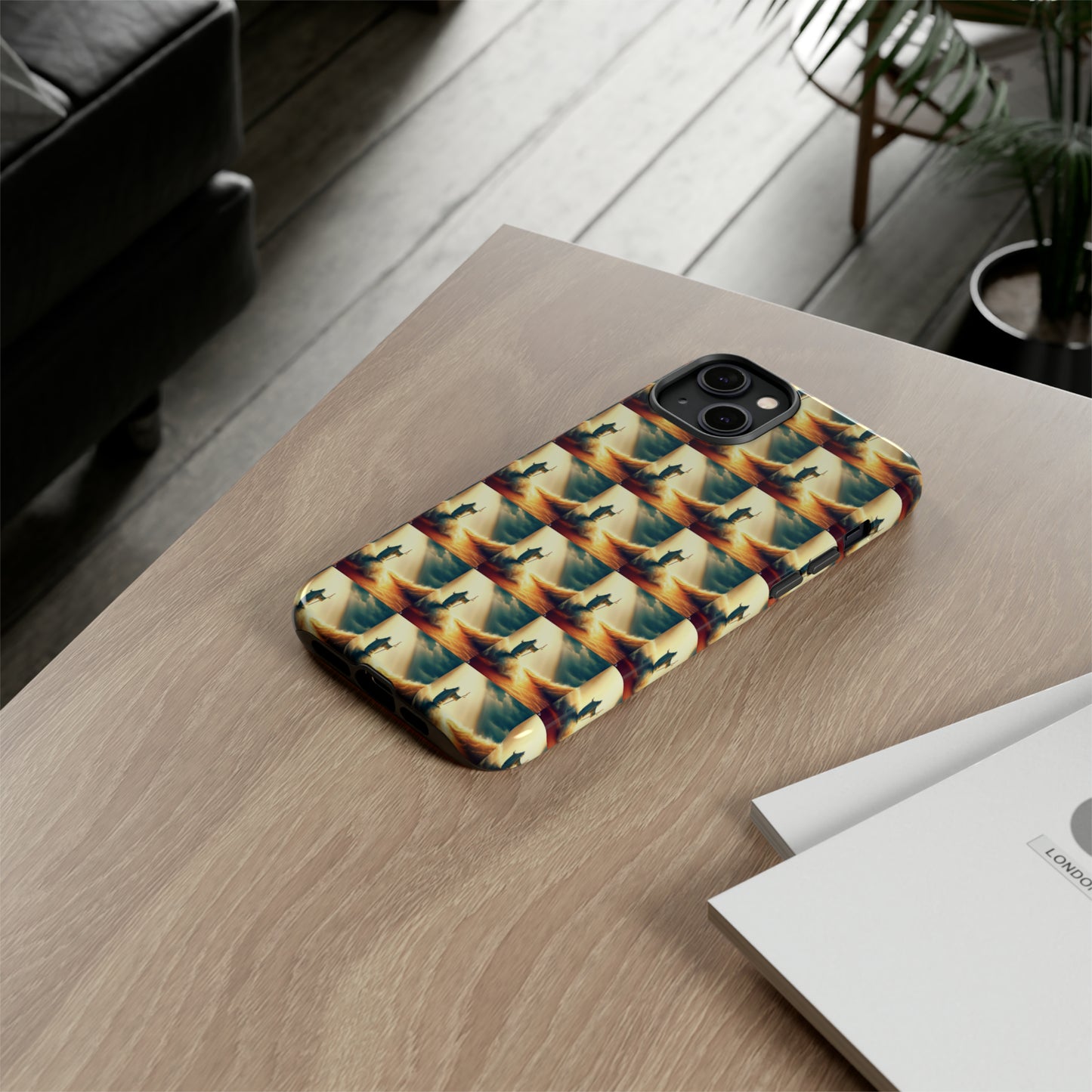 AImagination Collection iPhone Tough Case - "Parting the Sea" - The God Ball Originals by Chris Rabalais (2024)