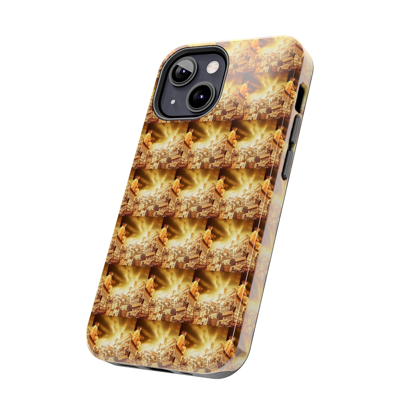 AImagination Collection Apple iPhone Tough Case - "The Golden Kingdom" - The God Ball Originals by Chris Rabalais