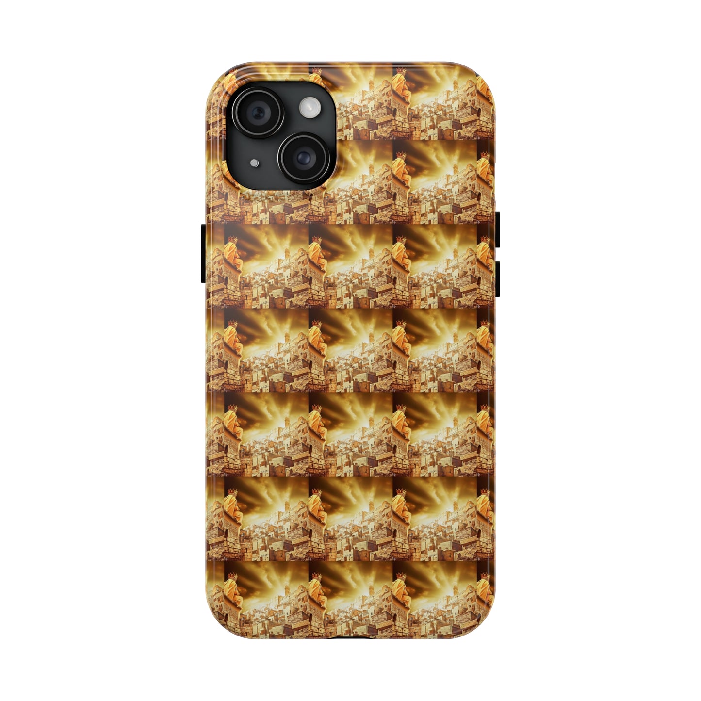 AImagination Collection Apple iPhone Tough Case - "The Golden Kingdom" - The God Ball Originals by Chris Rabalais