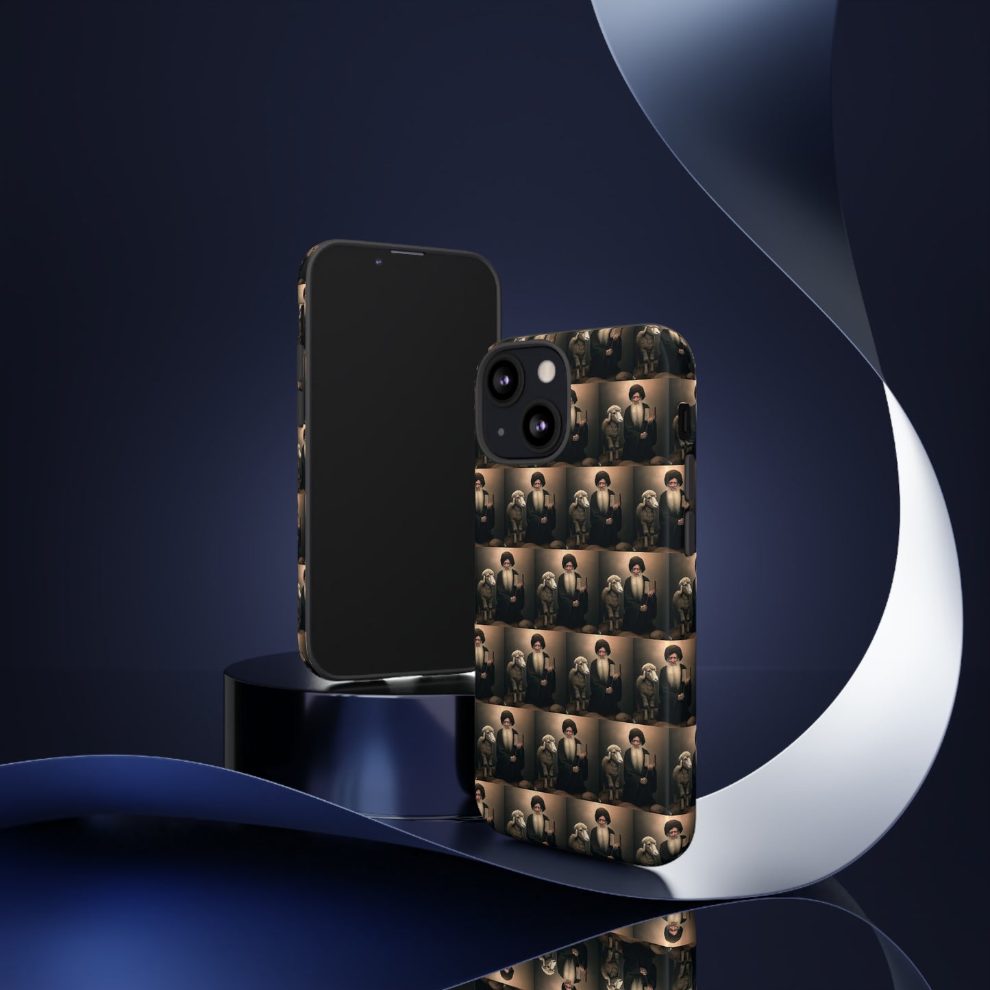 AImagination Collection iPhone Tough Case - "The Shepherd" - The God Ball Originals by Chris Rabalais (2024)