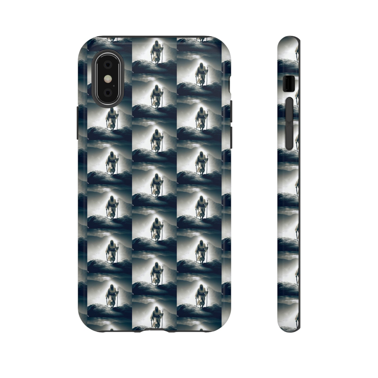 AImagination Collection iPhone Tough Case - "The Walk" - The God Ball Originals by Chris Rabalais (2024)