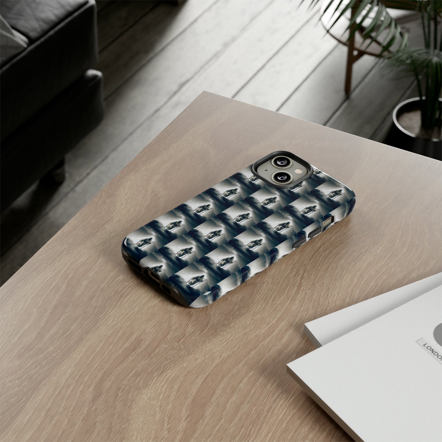 AImagination Collection iPhone Tough Case - "The Walk" - The God Ball Originals by Chris Rabalais (2024)
