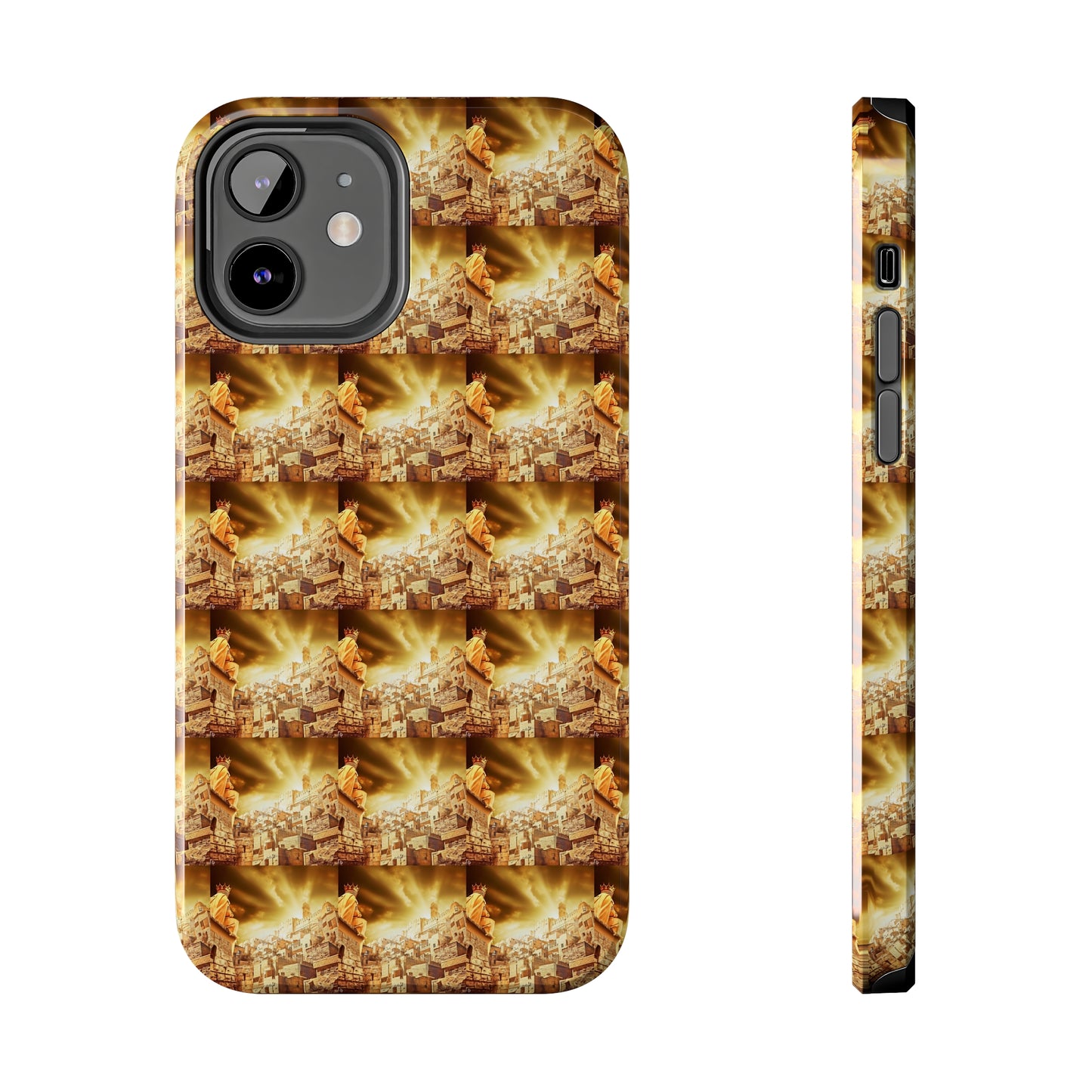 AImagination Collection Apple iPhone Tough Case - "The Golden Kingdom" - The God Ball Originals by Chris Rabalais