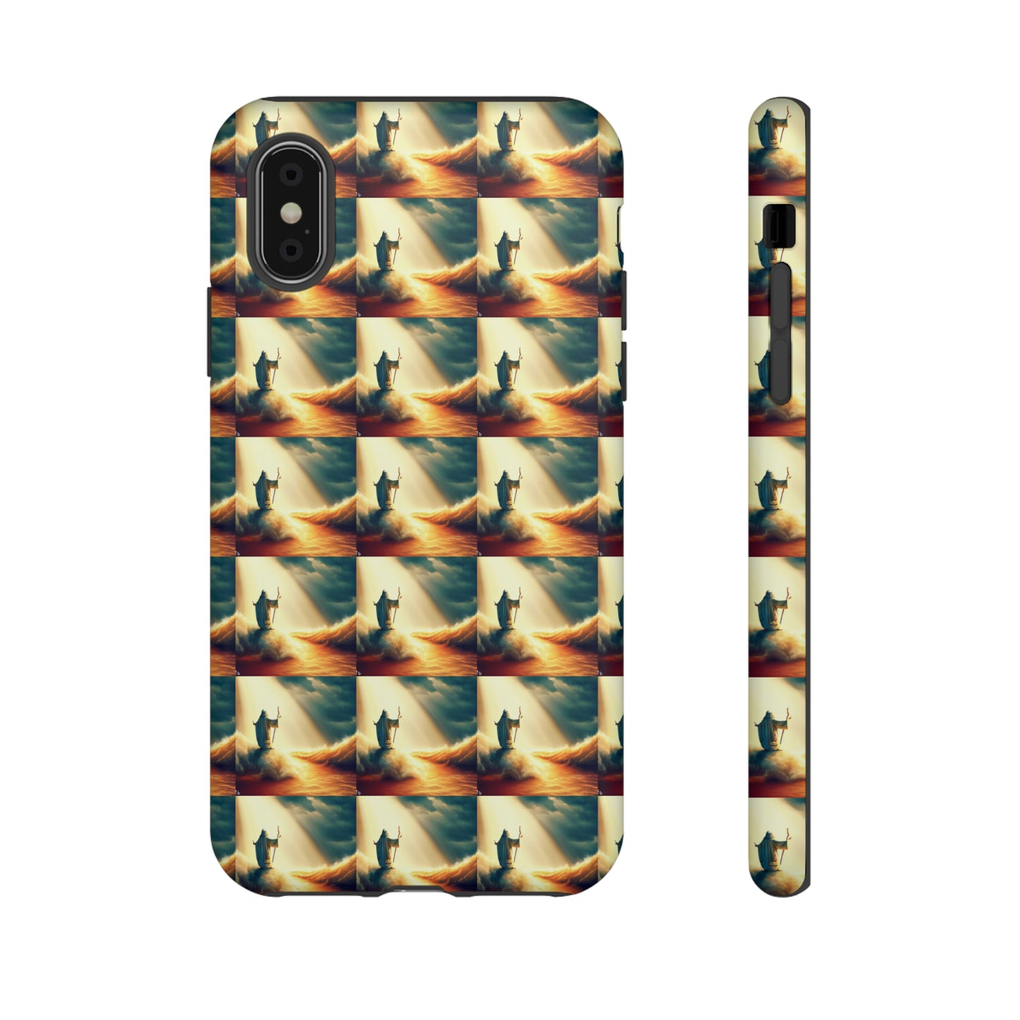 AImagination Collection iPhone Tough Case - "Parting the Sea" - The God Ball Originals by Chris Rabalais (2024)
