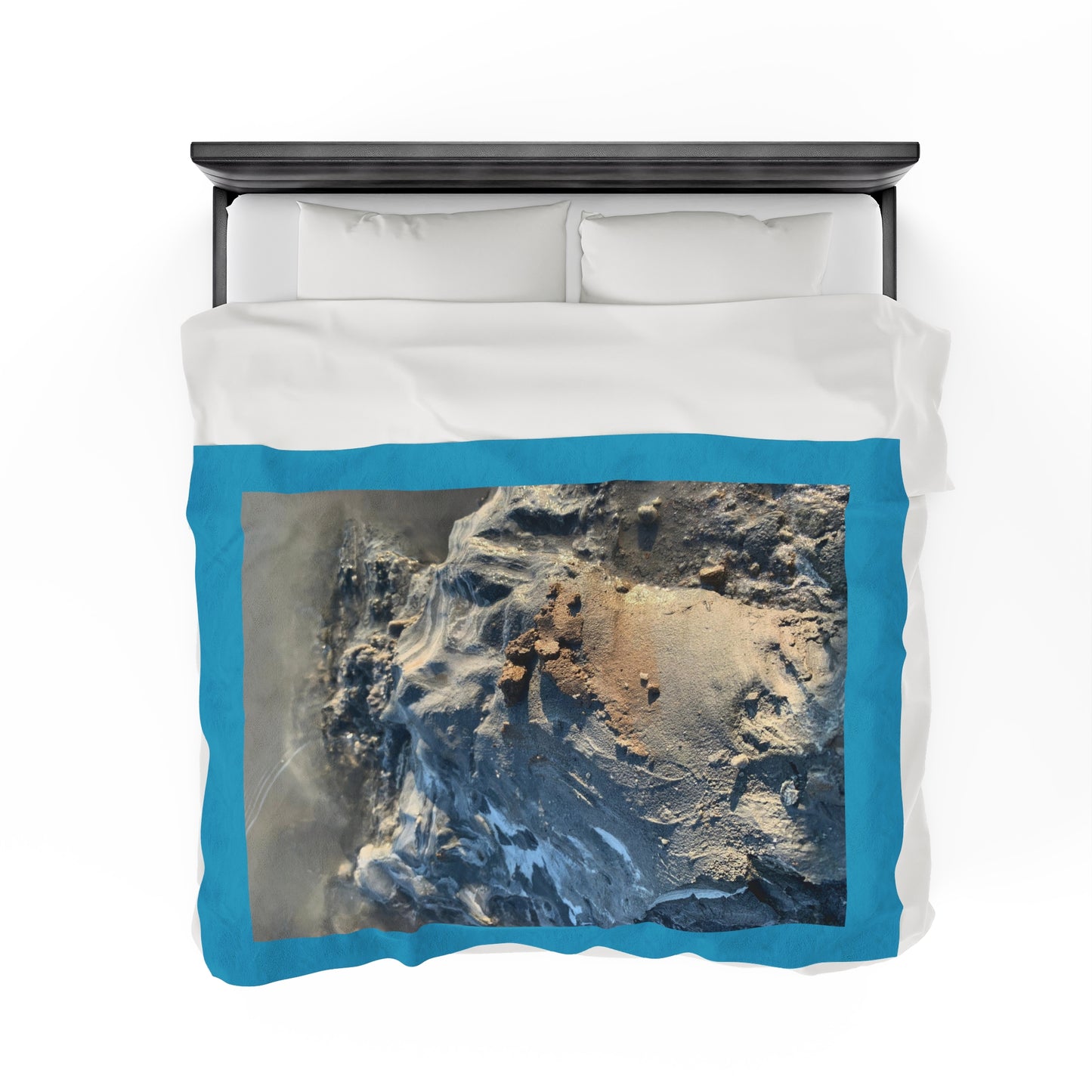 Holy Land Origins Velveteen Plush Blanket - The Dead Sea (Israel) - The God Ball Originals by Chris Rabalais (2024)