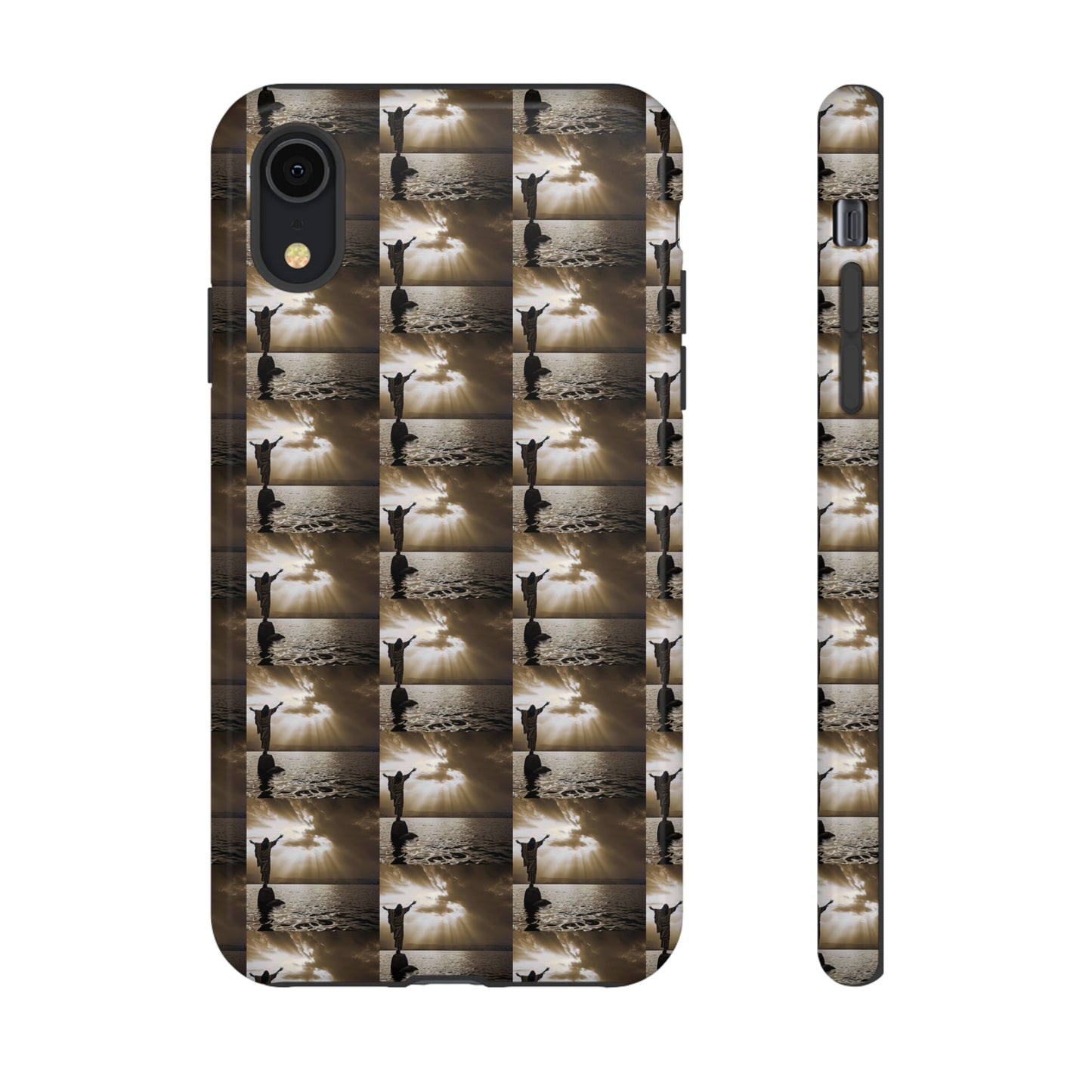 AImagination Collection iPhone Tough Case - "Here I Am" - The God Ball Originals by Chris Rabalais (2024)