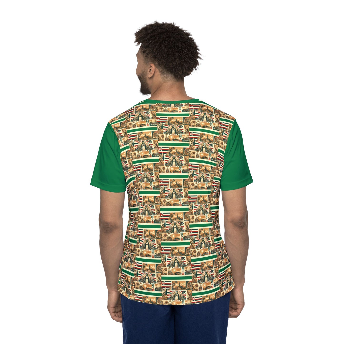 Hawaii Vintage Christian Crusader - Premium Sports Jersey - USA - 100% Charity Benefit - The God Vote Collection by Chris Rabalais