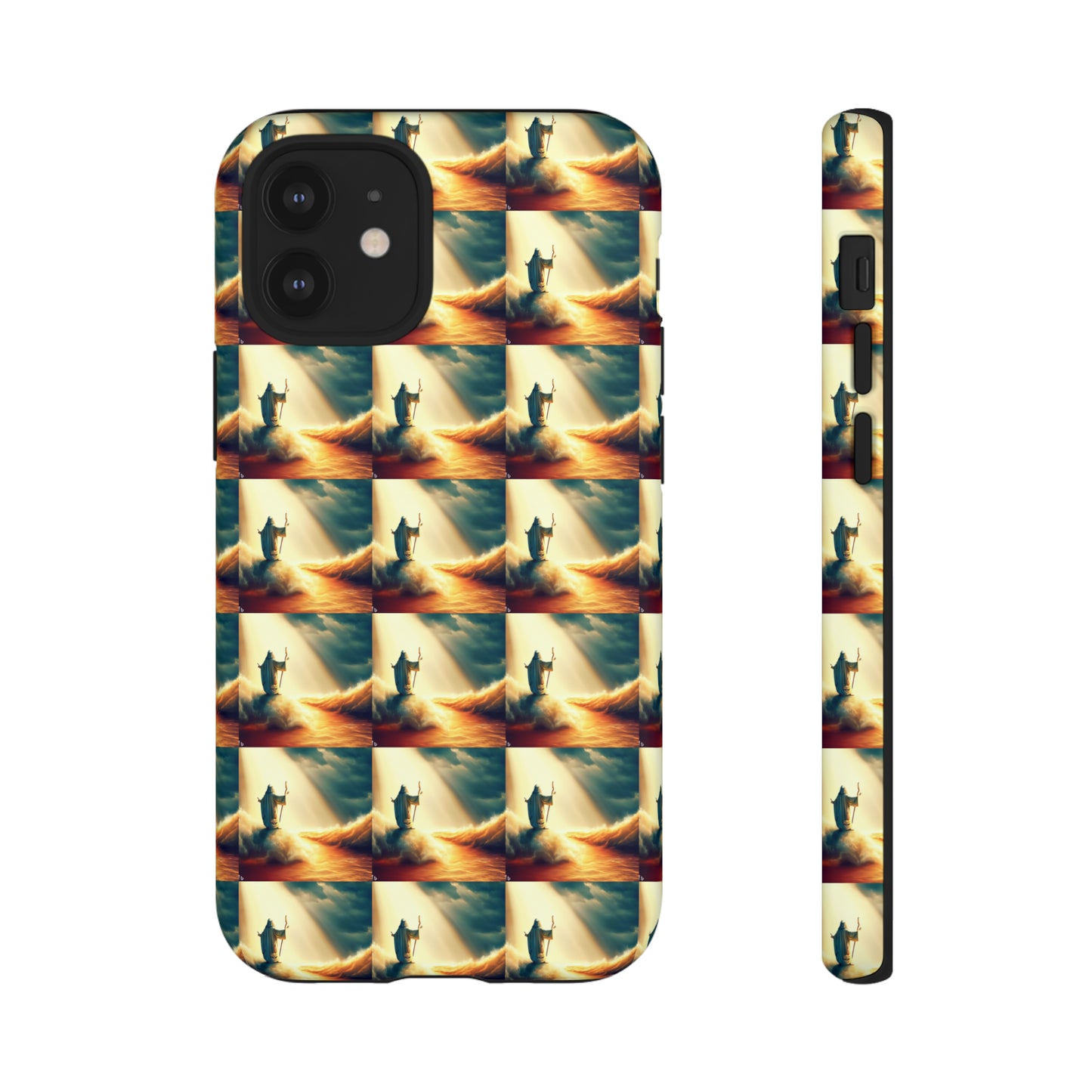 AImagination Collection iPhone Tough Case - "Parting the Sea" - The God Ball Originals by Chris Rabalais (2024)