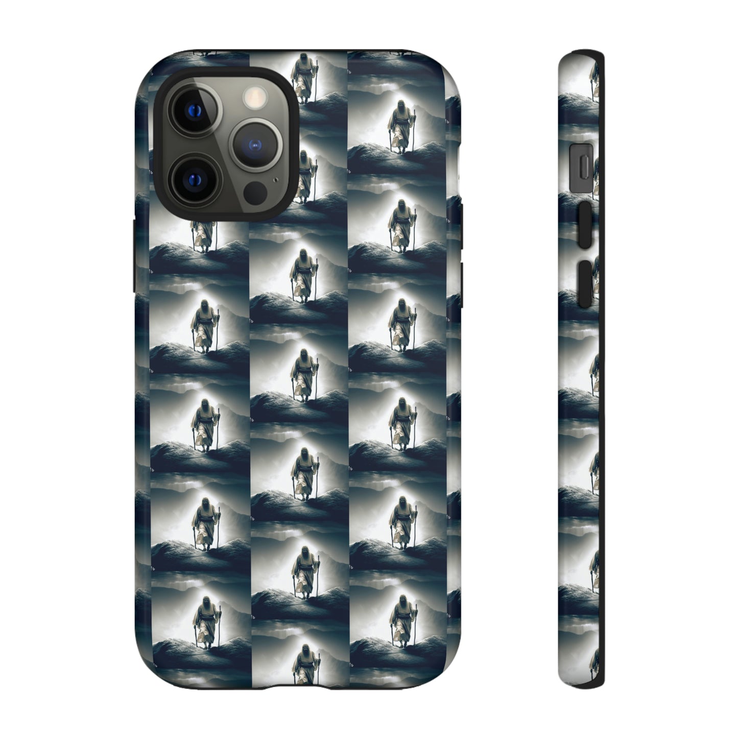 AImagination Collection iPhone Tough Case - "The Walk" - The God Ball Originals by Chris Rabalais (2024)