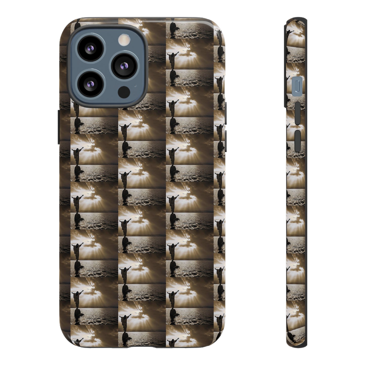 AImagination Collection iPhone Tough Case - "Here I Am" - The God Ball Originals by Chris Rabalais (2024)