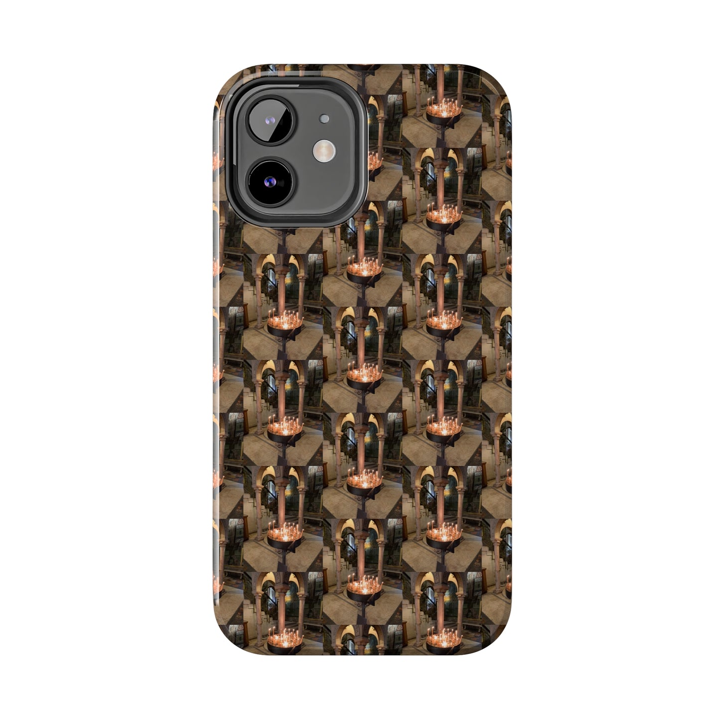 Holy Land Origins Apple iPhone Tough Case - Church of the Holy Sepulchre at Jerusalem - The God Ball Originals by Chris Rabalais (2024)