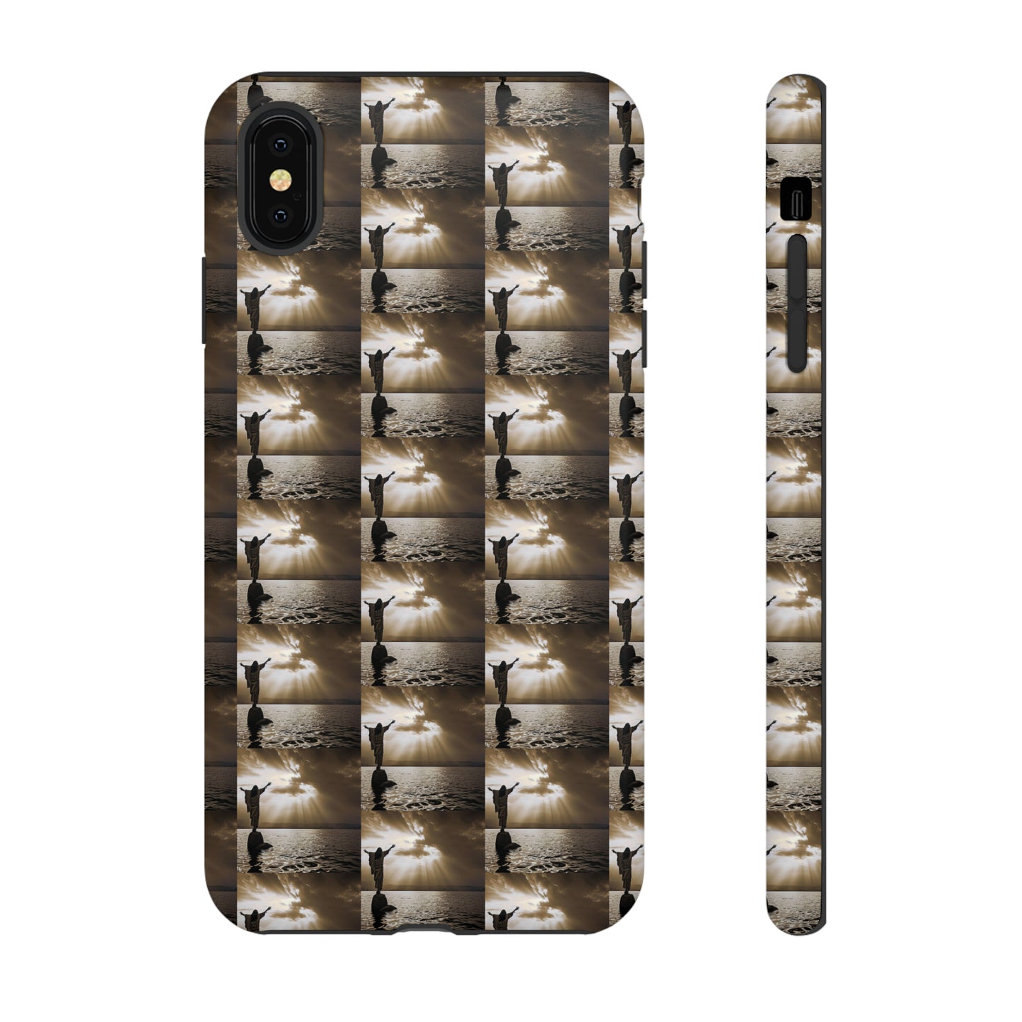 AImagination Collection iPhone Tough Case - "Here I Am" - The God Ball Originals by Chris Rabalais (2024)