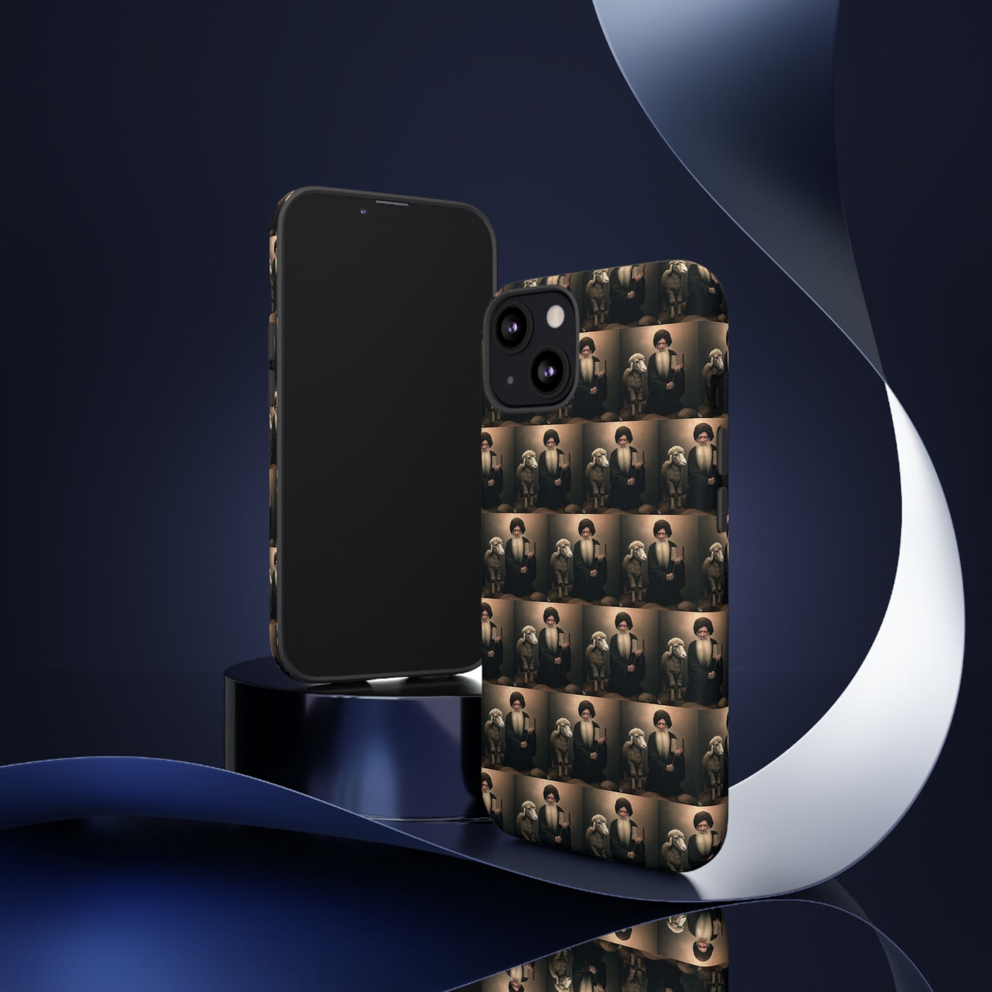 AImagination Collection iPhone Tough Case - "The Shepherd" - The God Ball Originals by Chris Rabalais (2024)