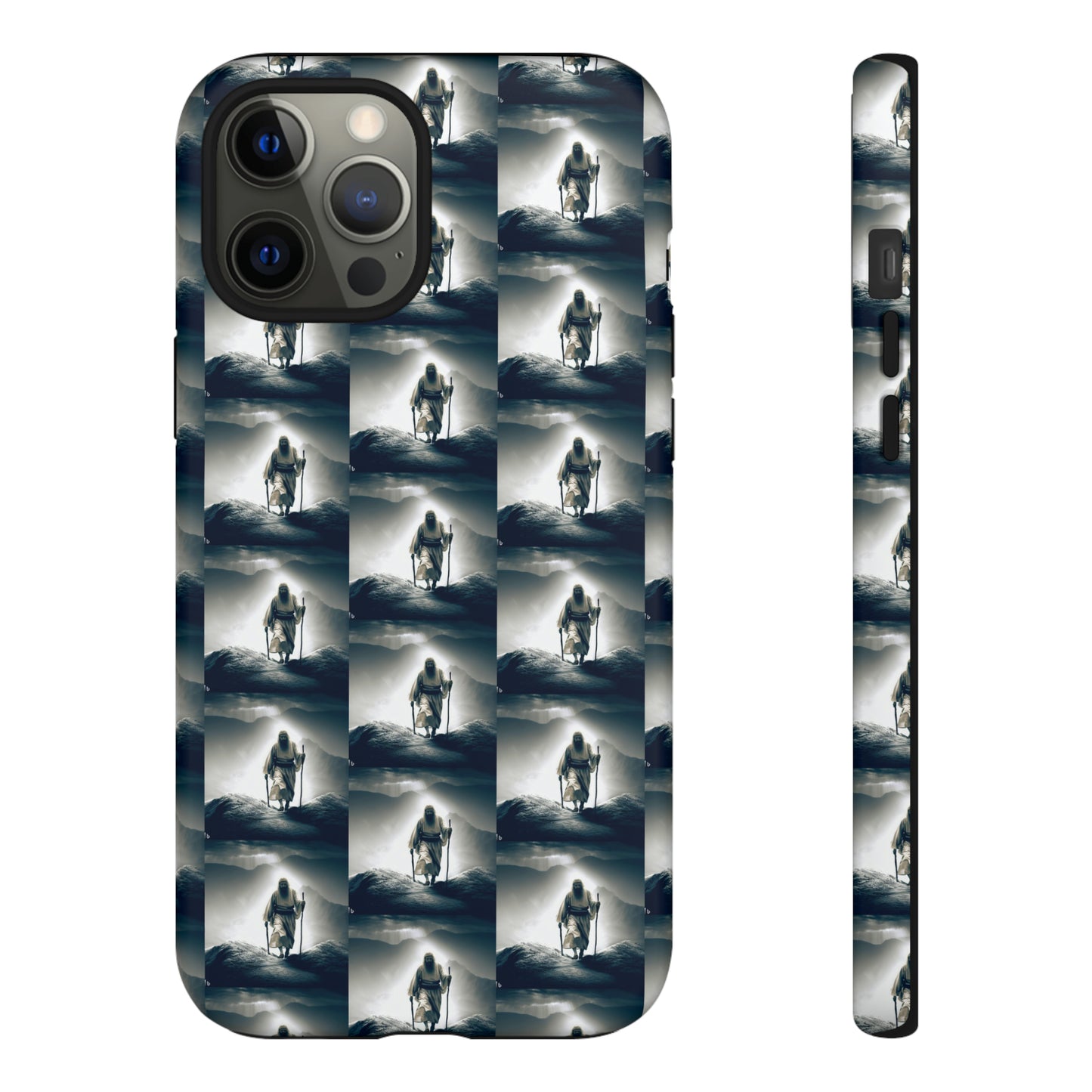 AImagination Collection iPhone Tough Case - "The Walk" - The God Ball Originals by Chris Rabalais (2024)