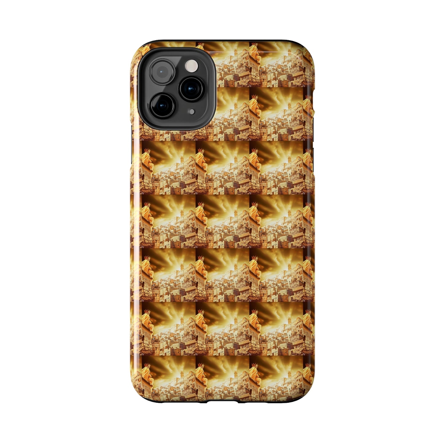 AImagination Collection Apple iPhone Tough Case - "The Golden Kingdom" - The God Ball Originals by Chris Rabalais