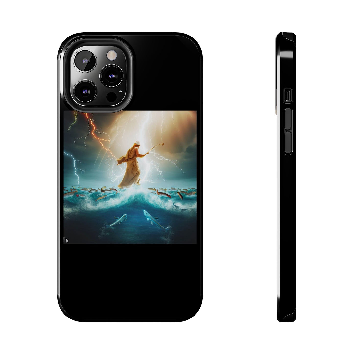 AImagination Collection iPhone Tough Case - "Fishing" - The God Ball Originals by Chris Rabalais (2024)